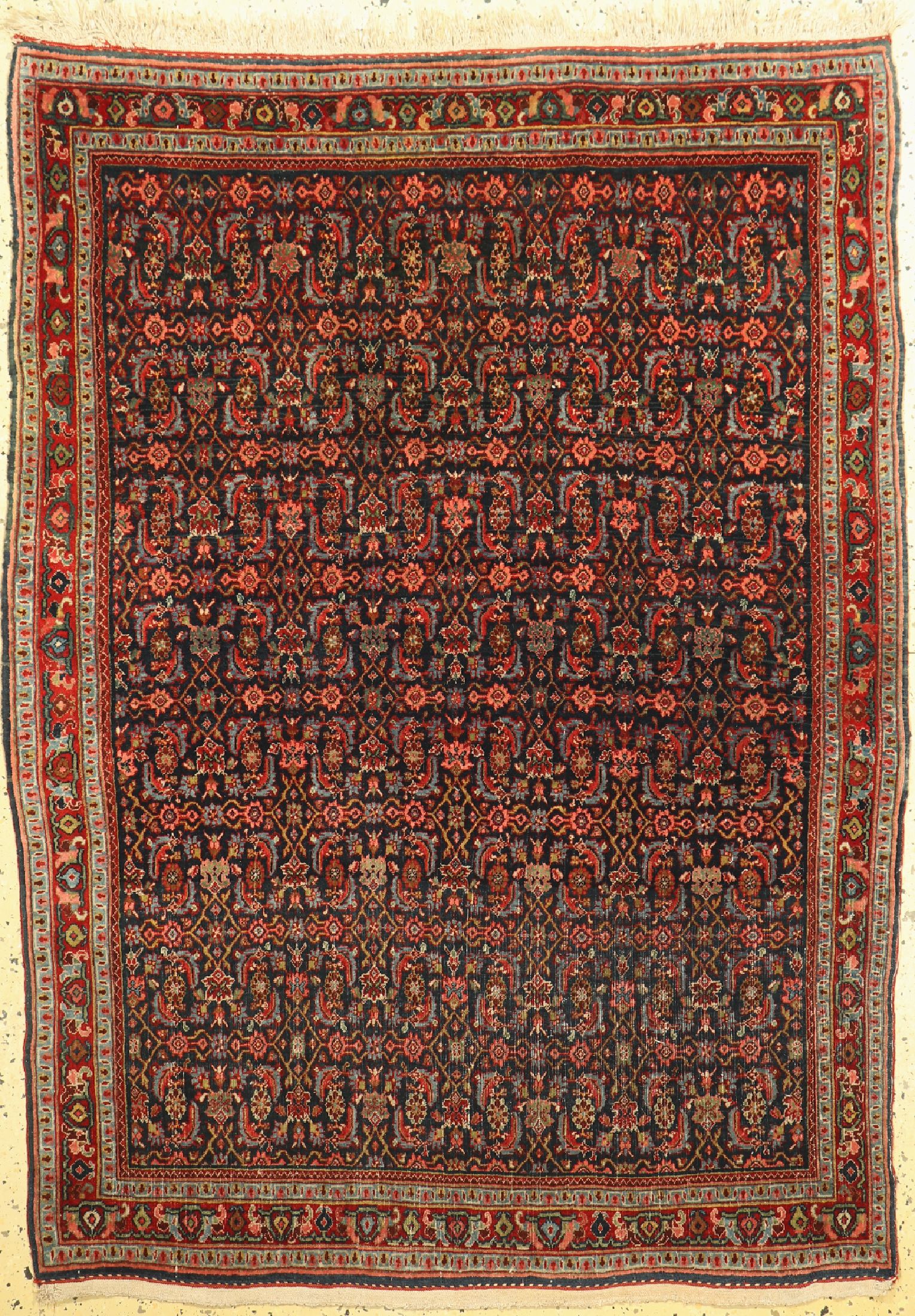 Bidjar fein alt, Persien, um 1940, Wolle auf Baumwolle, ca. 166 x 120 cm, EHZ: 3