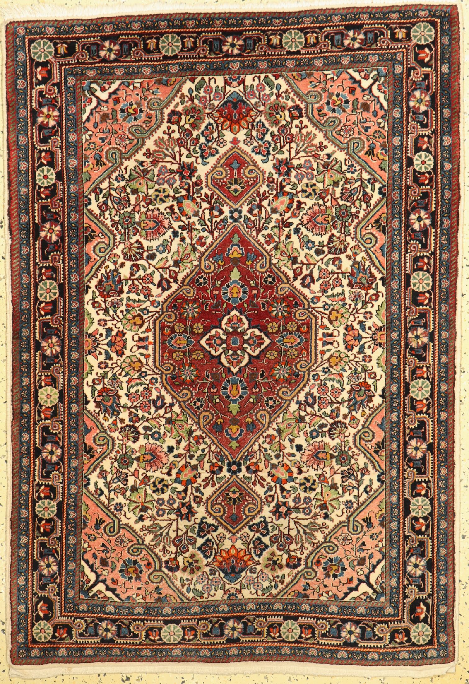 Ghiasabad fein, Persien, ca. 50 Jahre, Korkwolle auf Baumwolle, ca. 152 x 107 cm, EHZ: 2