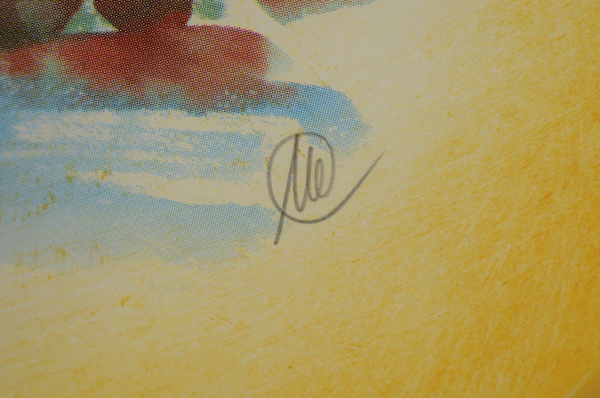 Detail a: Markus Lüpertz, geb. 1940, Farblithografie auf dickem Arches France Büttenpapier (mit Wasserzeichen), monogrammiert und nummeriert Ed. HC 3/5, ...