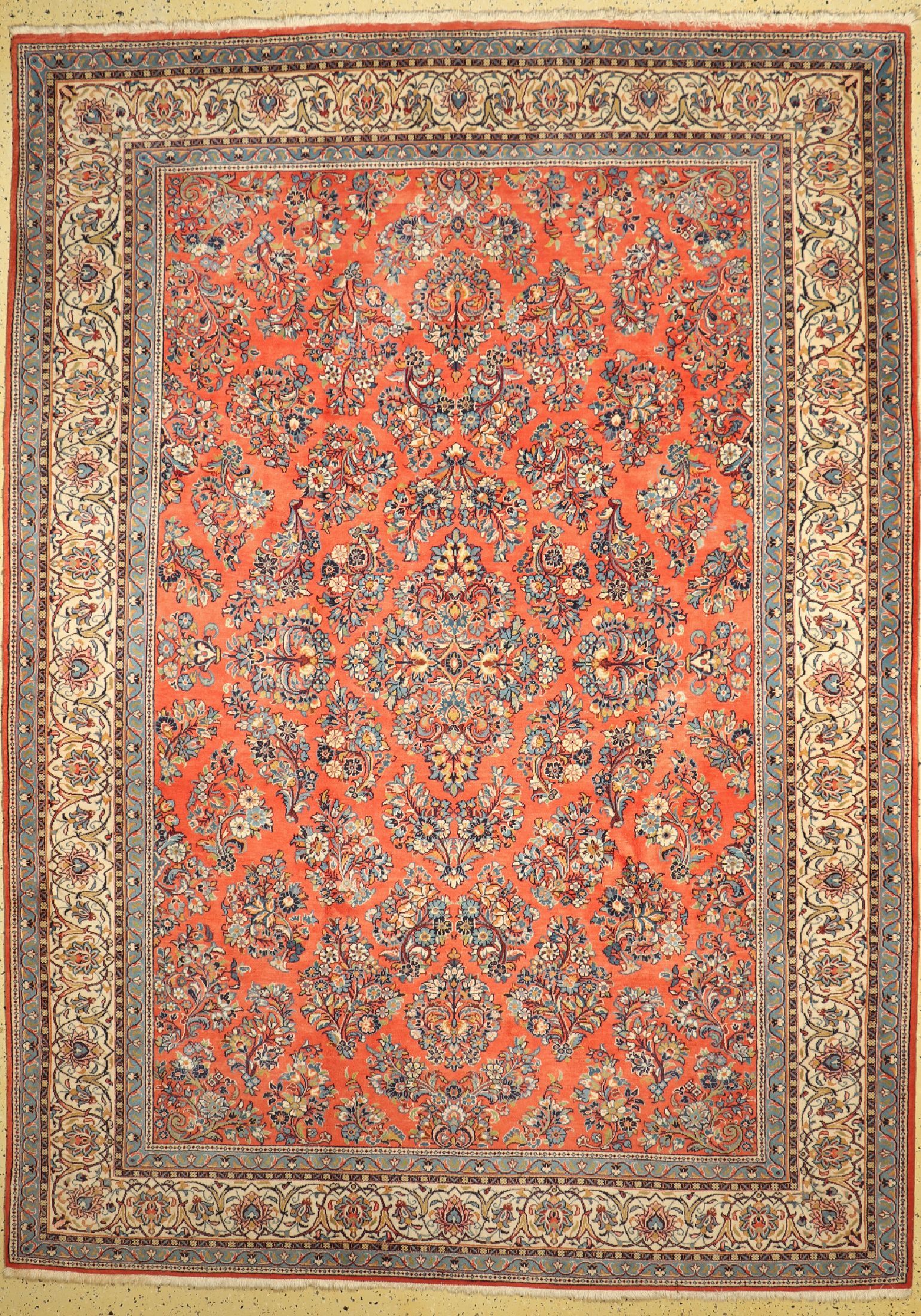 Sarogh, Persien, ca. 50 Jahre, Wolle auf Baumwolle, ca. 345 x 250 cm, EHZ: 2