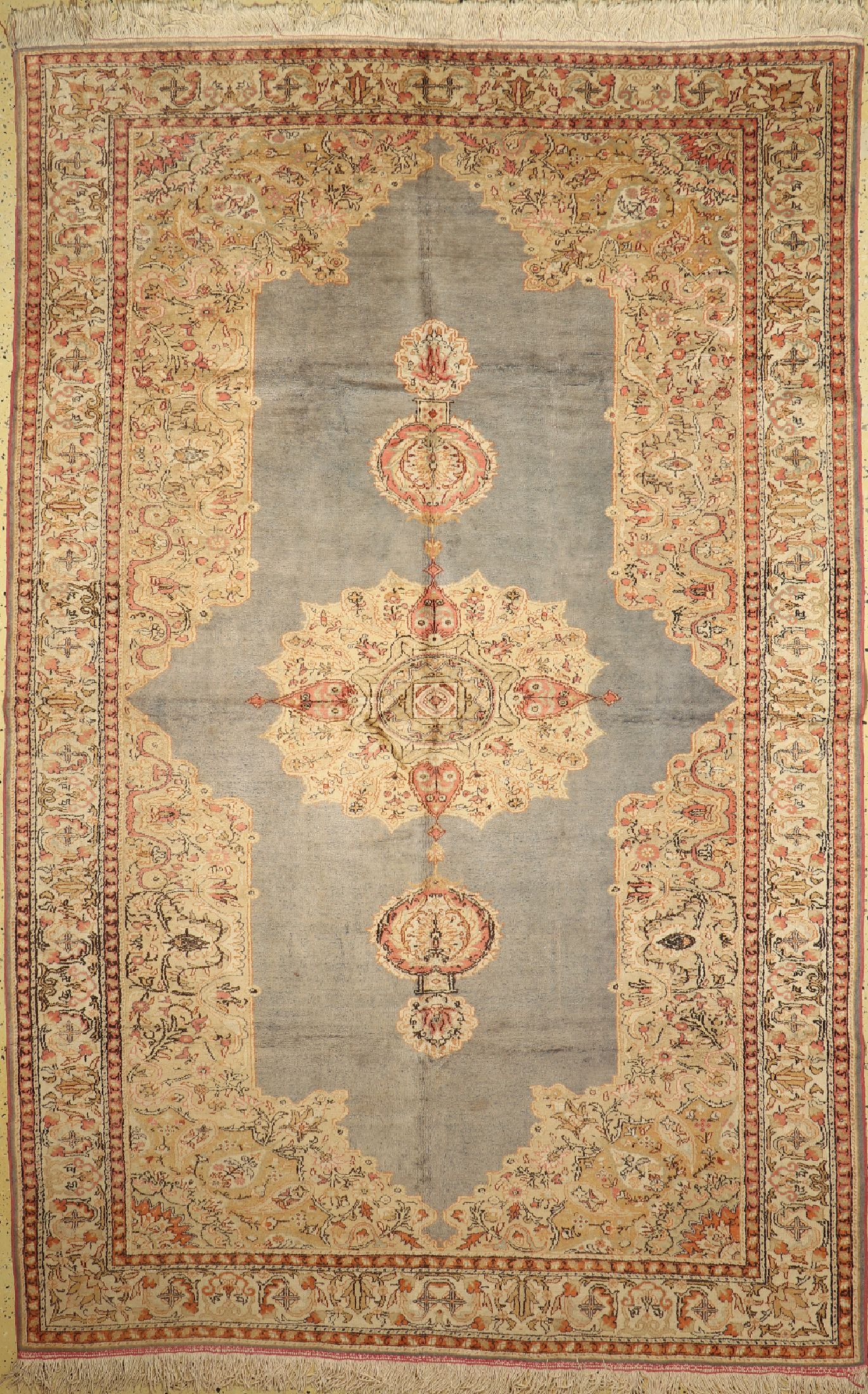 Kayseri Flosch, Türkei, um 1960, merzerisierte Baumwolle, ca. 304 x 200 cm, EHZ: 2