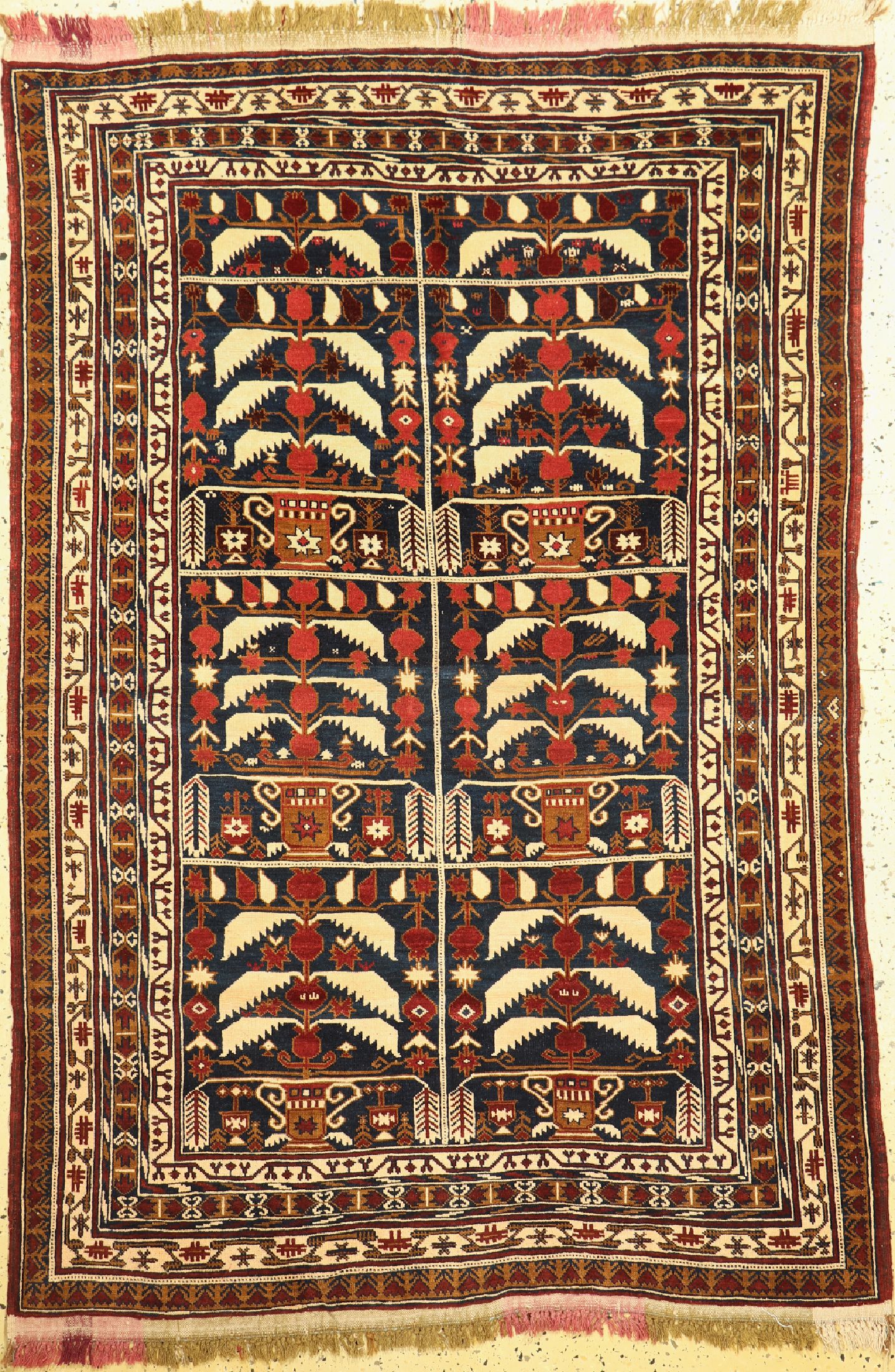 Zakini fein, Afghanistan, um 1960, Wolle auf Wolle, ca. 190 x 130 cm, EHZ: 1-2