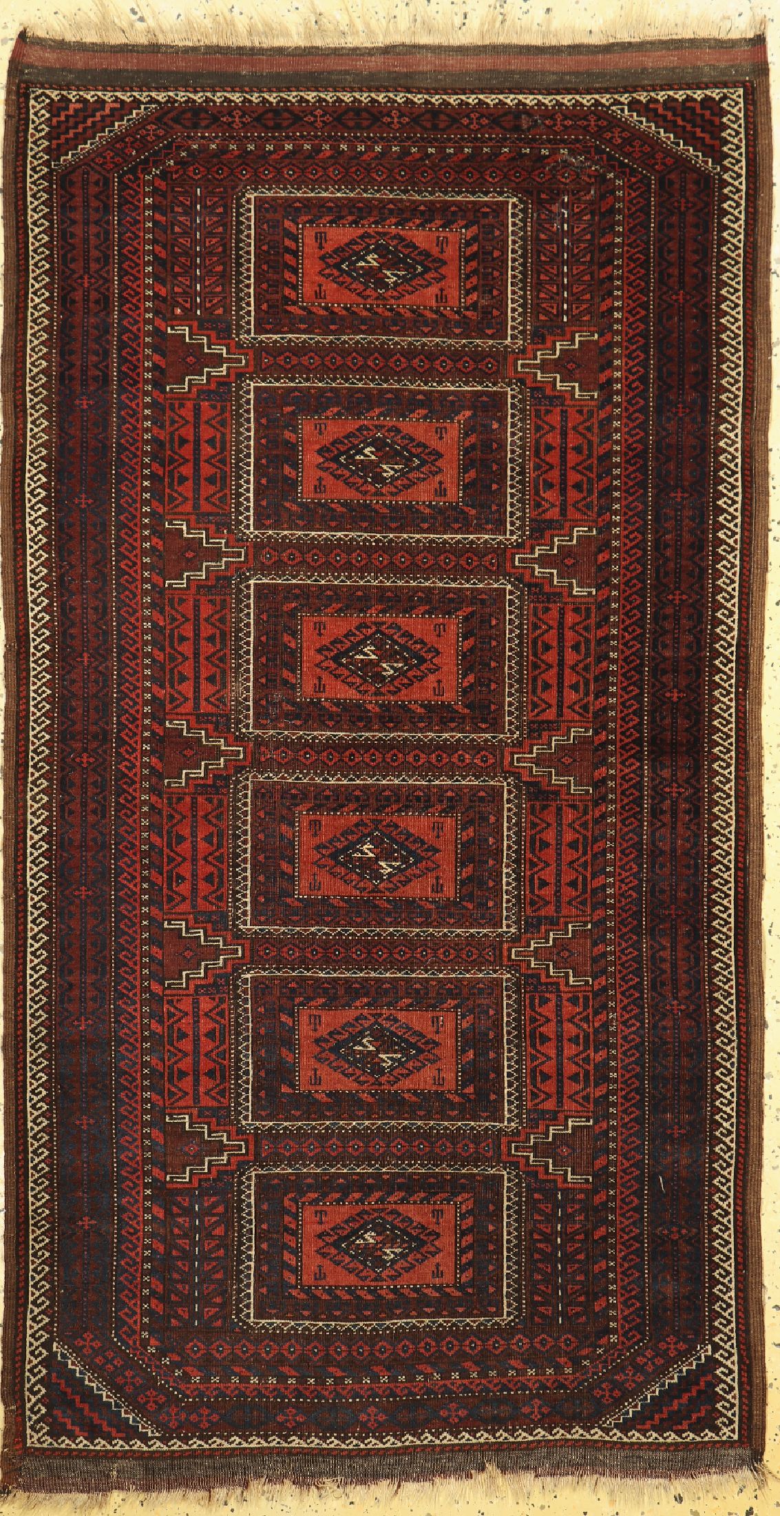 Belutsch alt, Persien, um 1930, Wolle auf Wolle, ca. 174 x 92 cm, EHZ: 3