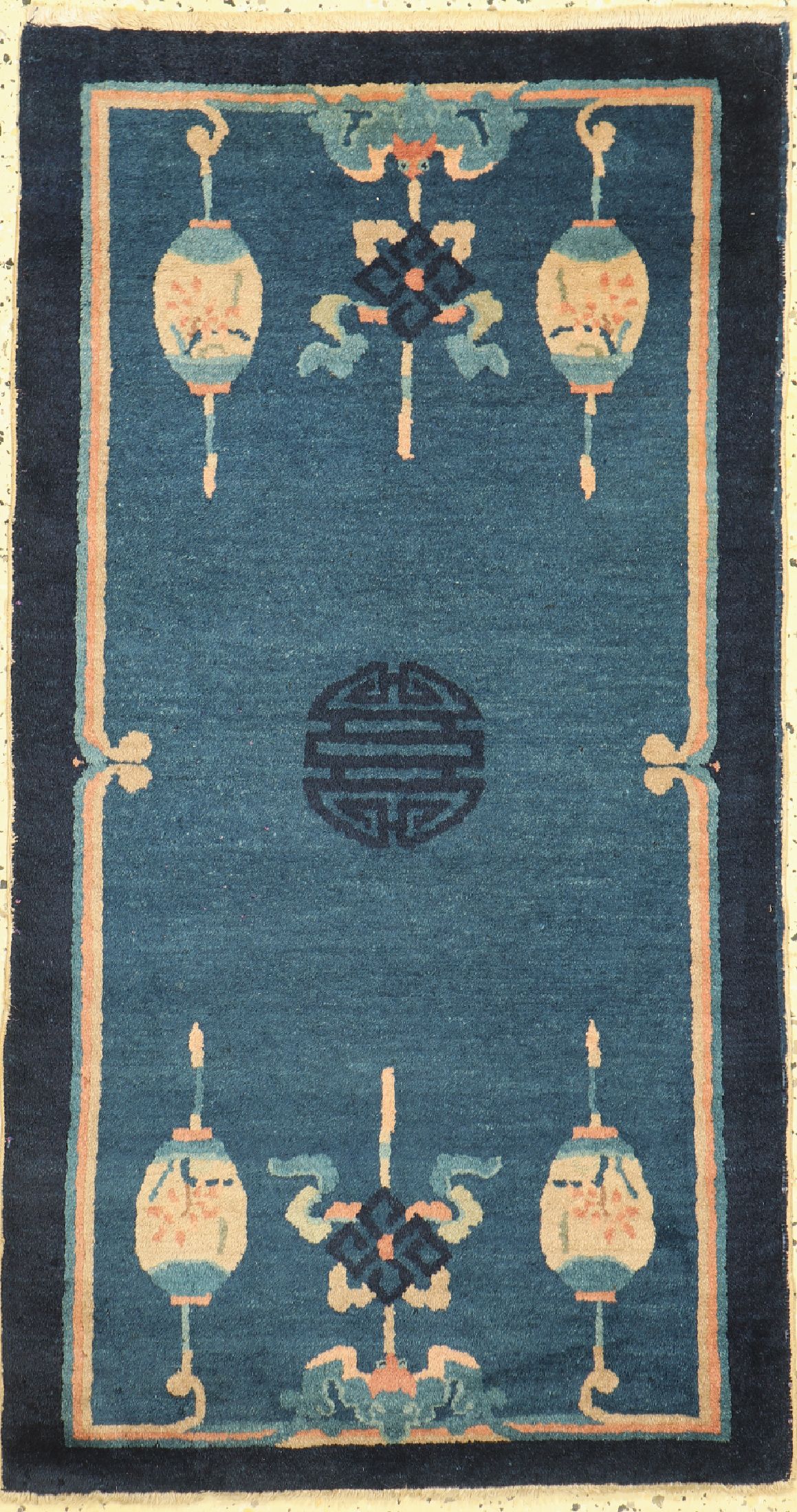 Peking antik, China, um 1900, Wolle auf Baumwolle, ca. 116 x 63 cm, EHZ: 2