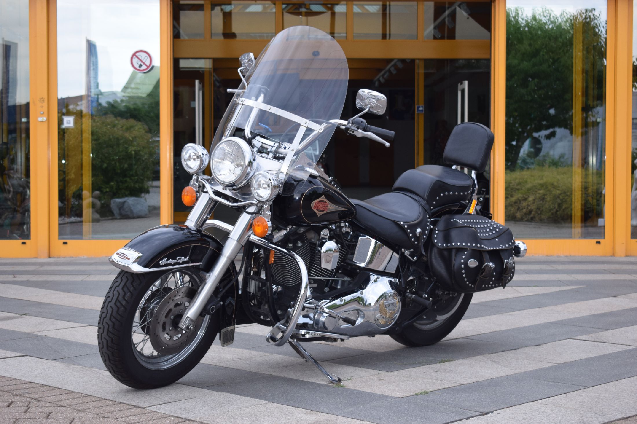 Harley-Davidson Softail Heritage FXST, Fahrgestellnummer: 1HD1BJL42TY051233, EZ 07/1996, Laufleistung ca. 16.050 km abgelesen,HU 09/2024, 41 kW/ 56 ...