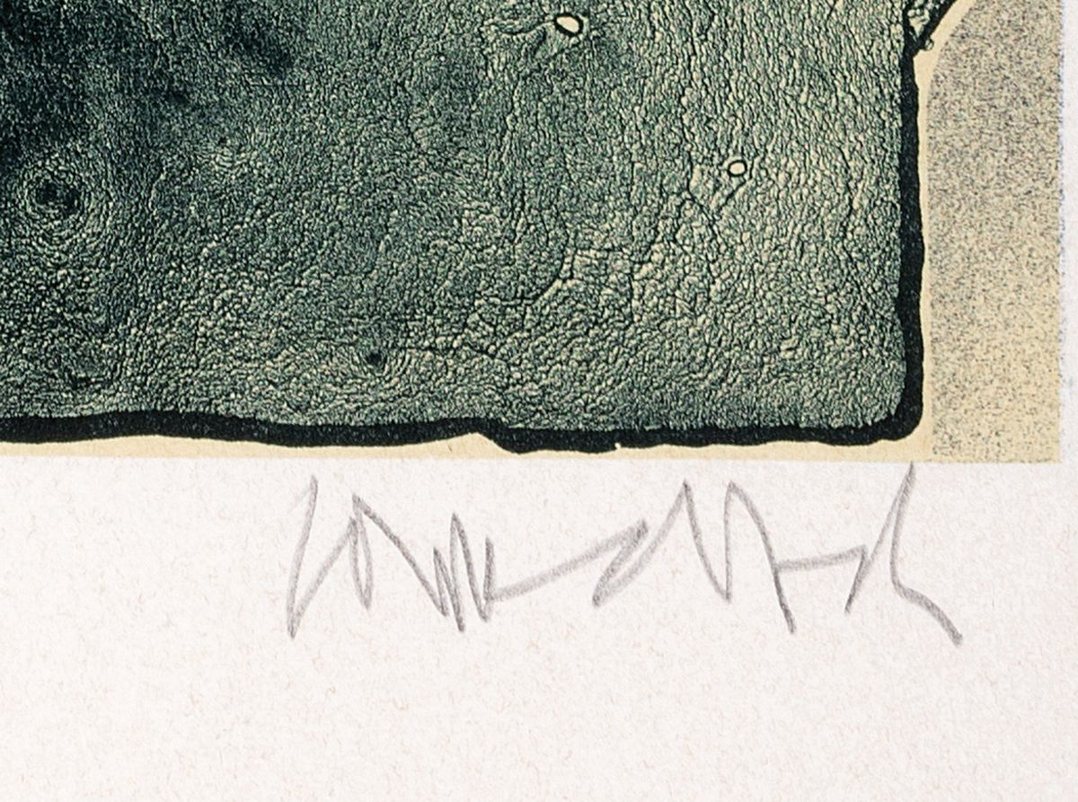 Detail e: Paul Wunderlich, 1927-2010, 3 Grafiken: Nicht hören-sehen-sagen, num. 81/1200, sign., je ca. 36x26cm, u.Gl., R. ca. 48x37cm