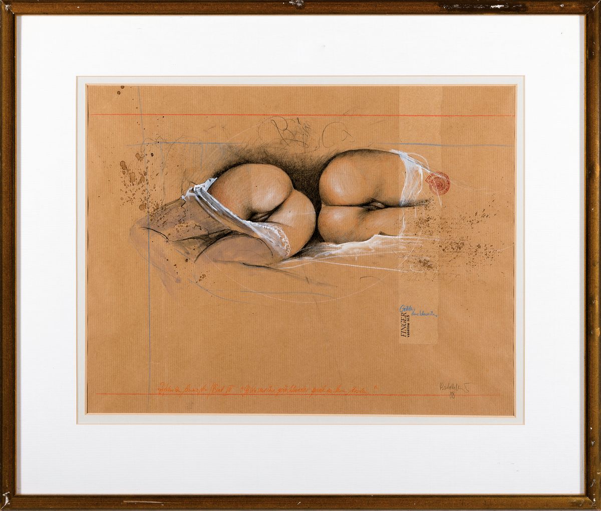 Detail o: Bodo W. Klös, geb. 1952 Lich/Hessen, Studium bei Gerhard Sturm und an der Academie de Gravure in Cabis bei Grasse, bekannt für seine speziellen ...