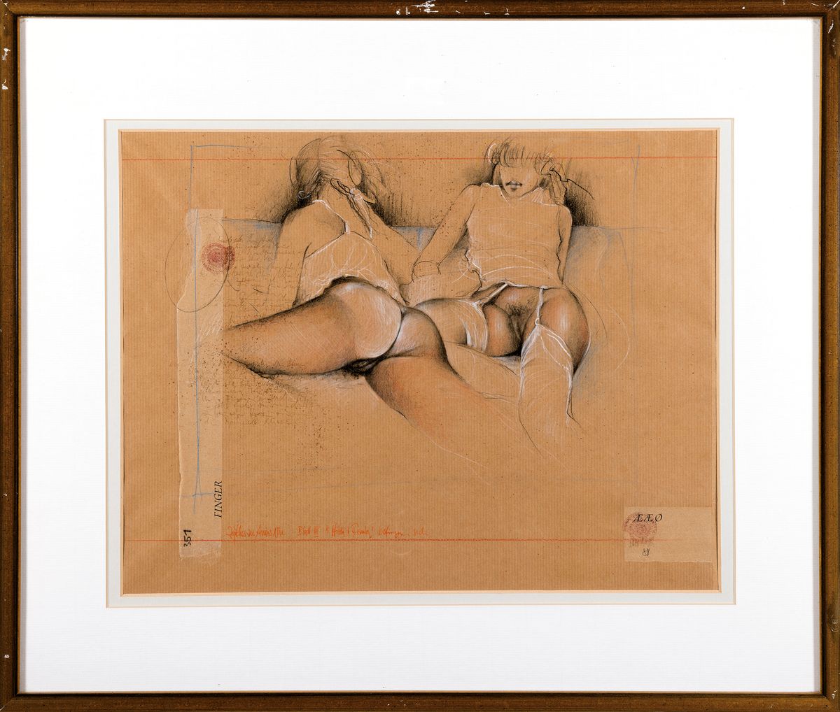 Detail r: Bodo W. Klös, geb. 1952 Lich/Hessen, Studium bei Gerhard Sturm und an der Academie de Gravure in Cabis bei Grasse, bekannt für seine speziellen ...