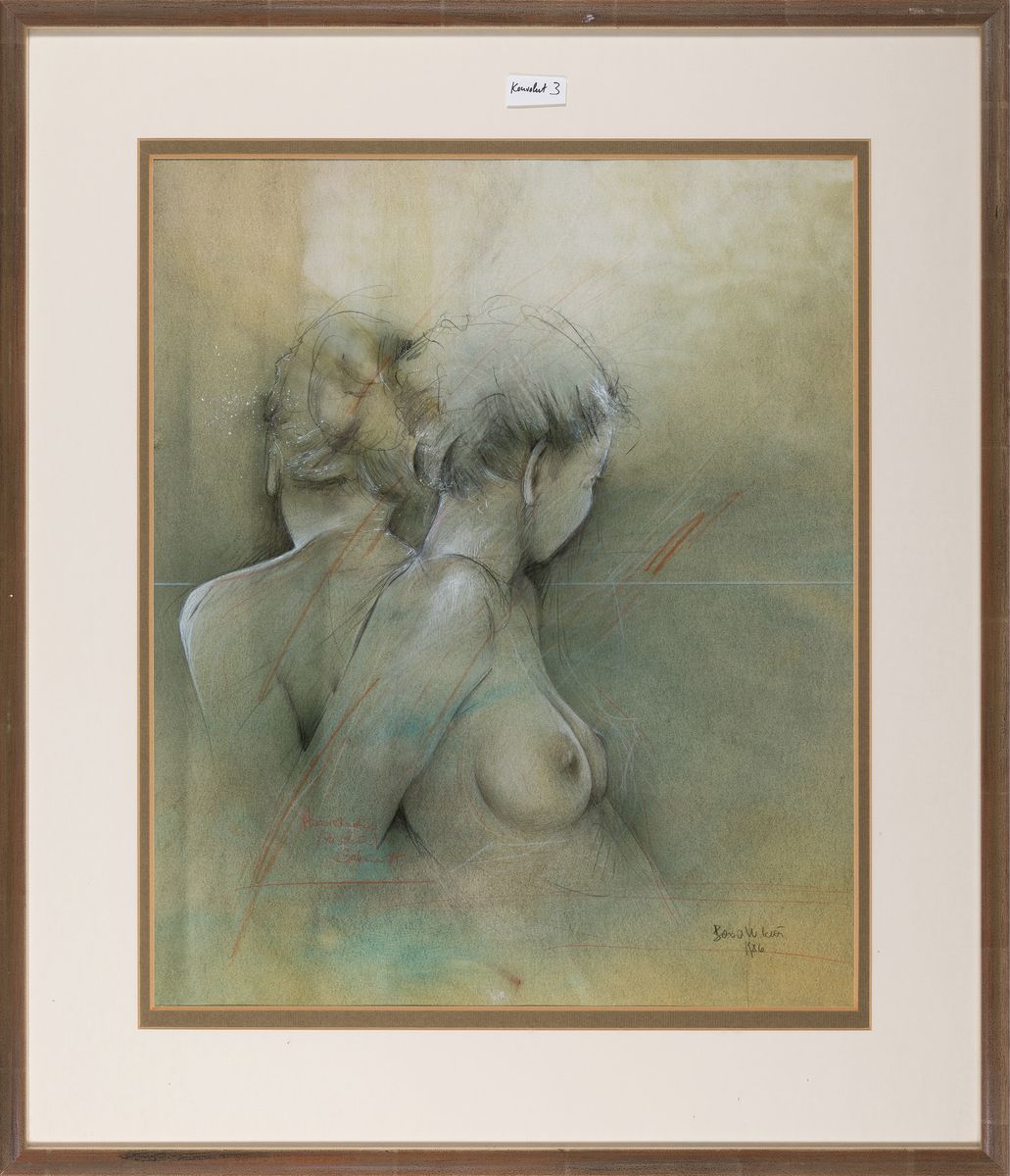 Detail h: Bodo W. Klös, geb. 1952 Lich/Hessen, Studium bei Gerhard Sturm und an der Academie de Gravure in Cabis bei Grasse, bekannt für seine speziellen ...