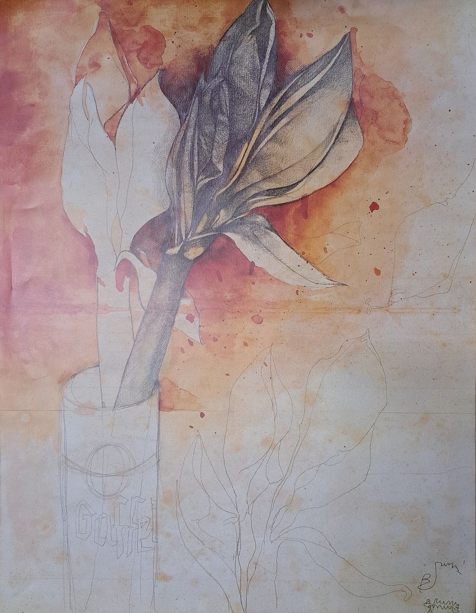 Bruno Bruni, geb. 1935. Gradara/Italien, Farboffset, re. handsign., ca. 72X56 cm