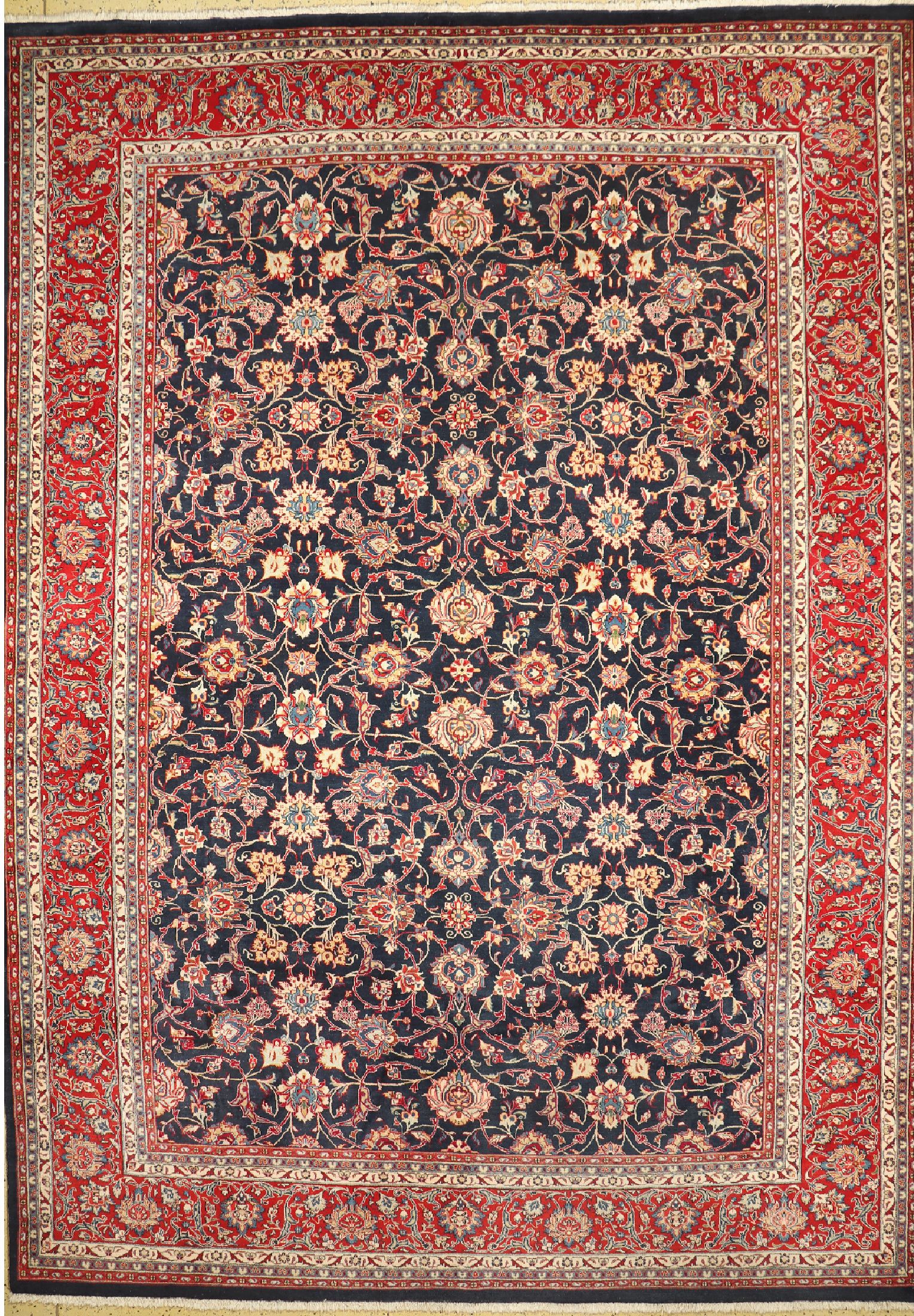 Sarogh alt, Persien, um 1950, Wolle auf Baumwolle, ca. 433 x 314 cm, EHZ: 1-2