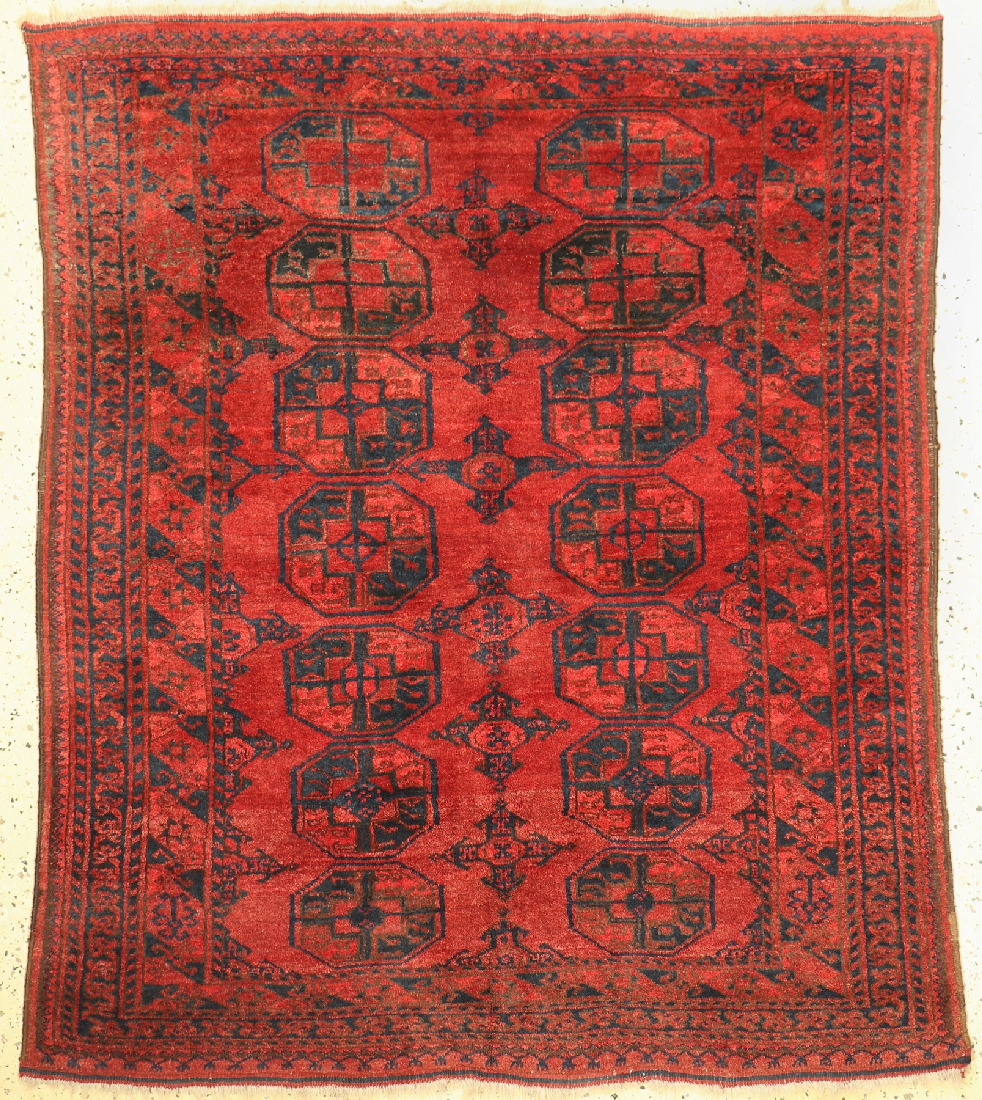 Ersari alt, Afghanistan, um 1960, Wolle aufWolle, ca. 160 x 140 cm, EHZ: 2