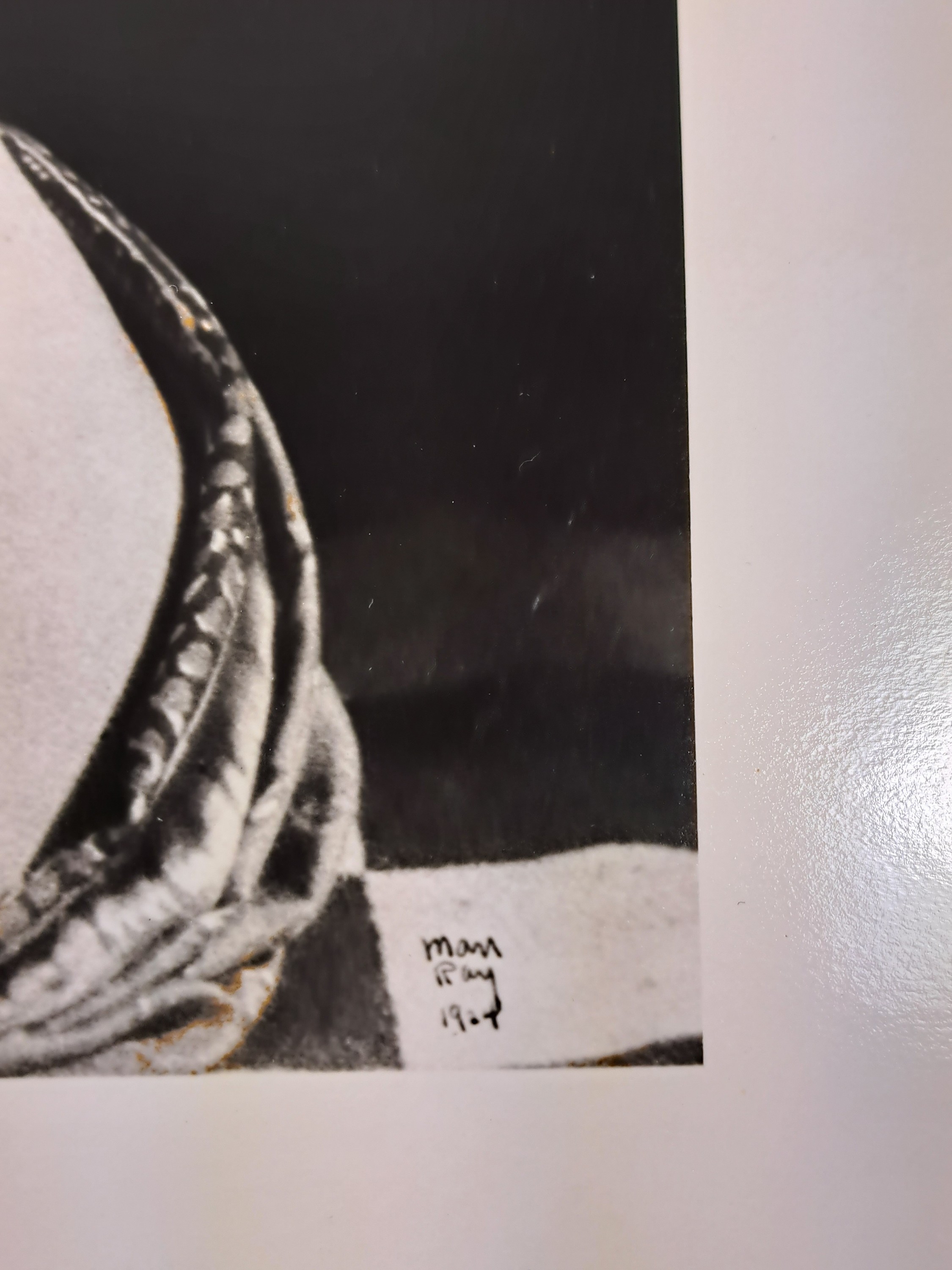 Detail f: Man Ray, 1890-1976, Le Violin d'Ingres, 1924/1991, bez.: einmalige Auflage für die Griffelkunst, Blattmaß ca. 30.5x24cm