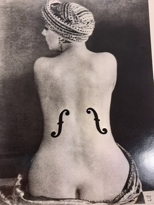 26632812c - Man Ray, 1890-1976, Le Violon d'Ingres, 1924/1991, inscribed: one-off edition for stylus art, sheet size approx. 30.5x24cm
