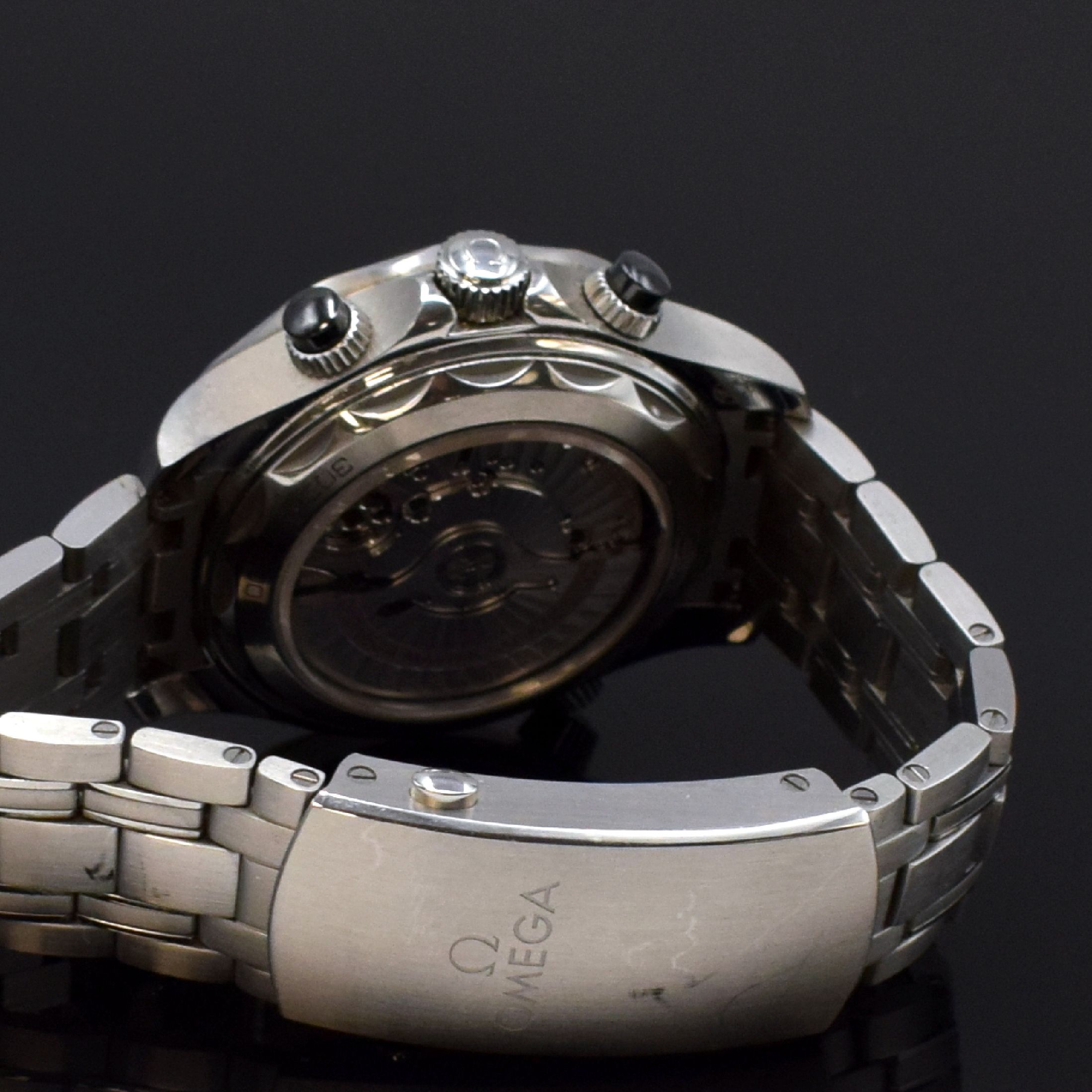 Detail f: OMEGA Armbandchronograph Seamaster Diver 300 M Referenz 210.30.44.51.01.001, Automatik, Chronometer in Edelstahl inkl. Gliederband m. Faltschl., ...