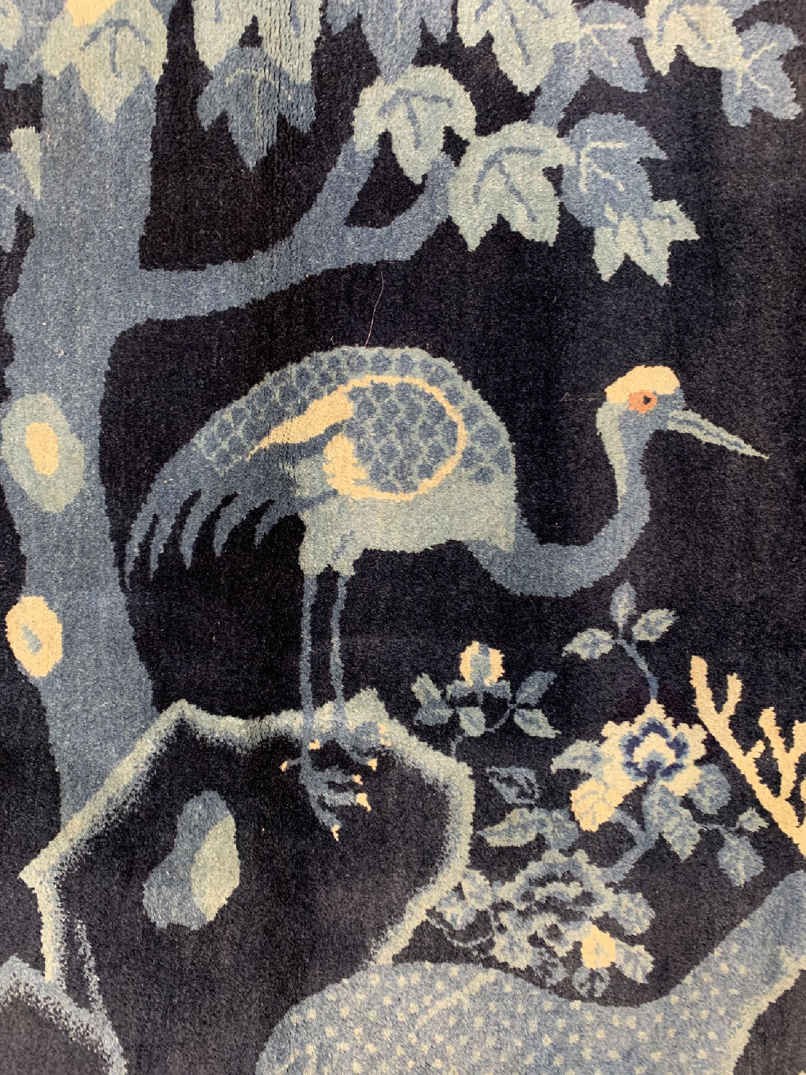 Detail b: Pao Tao alt, China, um 1930, Wolle auf Baumwolle, ca. 190 x 190 cm, EHZ: 1-2