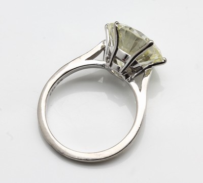 26635996a - 18 kt Gold Brillant-Ring, WG 750/000