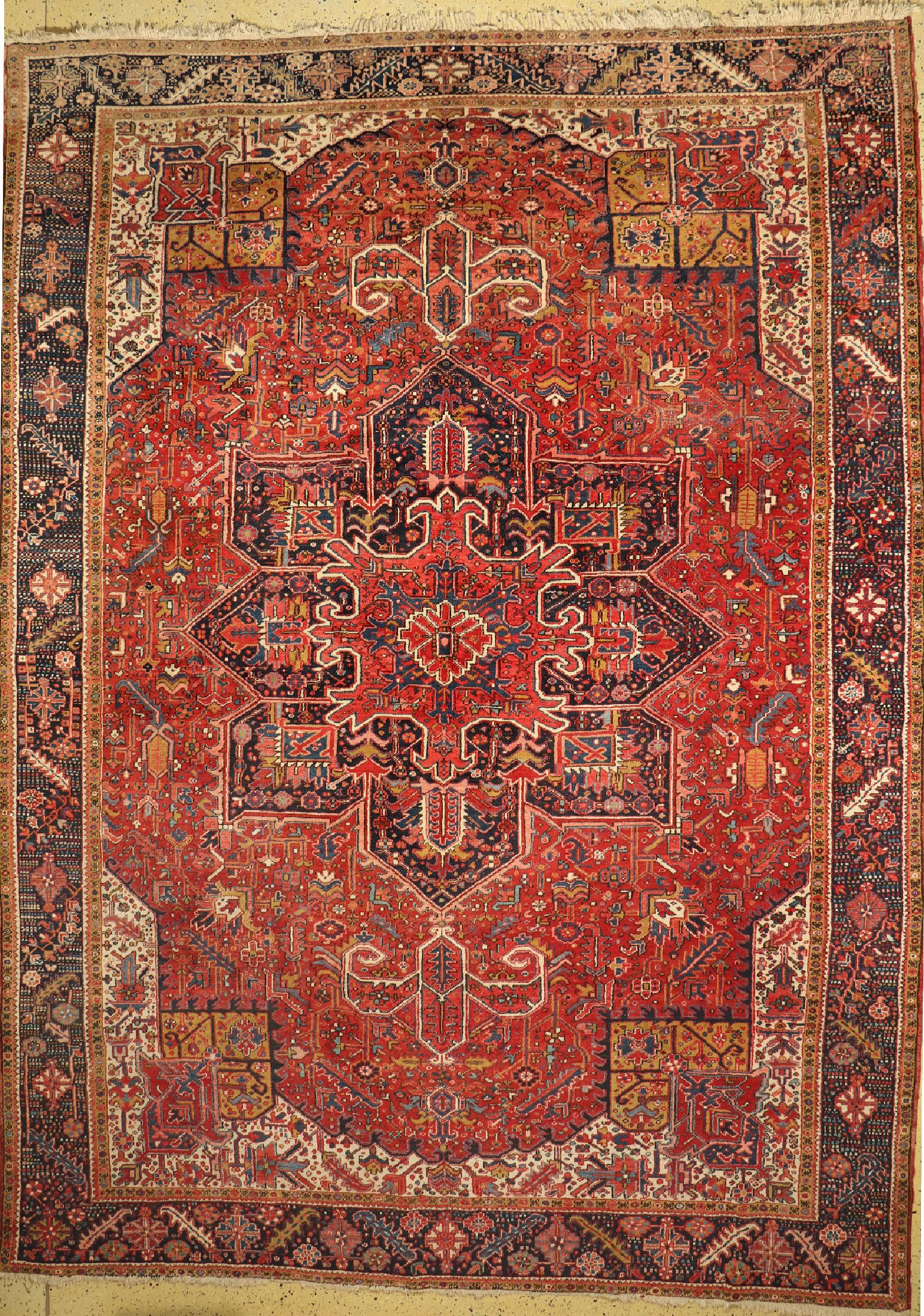 Heriz alt, Persien, um 1960, Wolle auf Baumwolle, ca. 412 x 300 cm, EHZ: 3