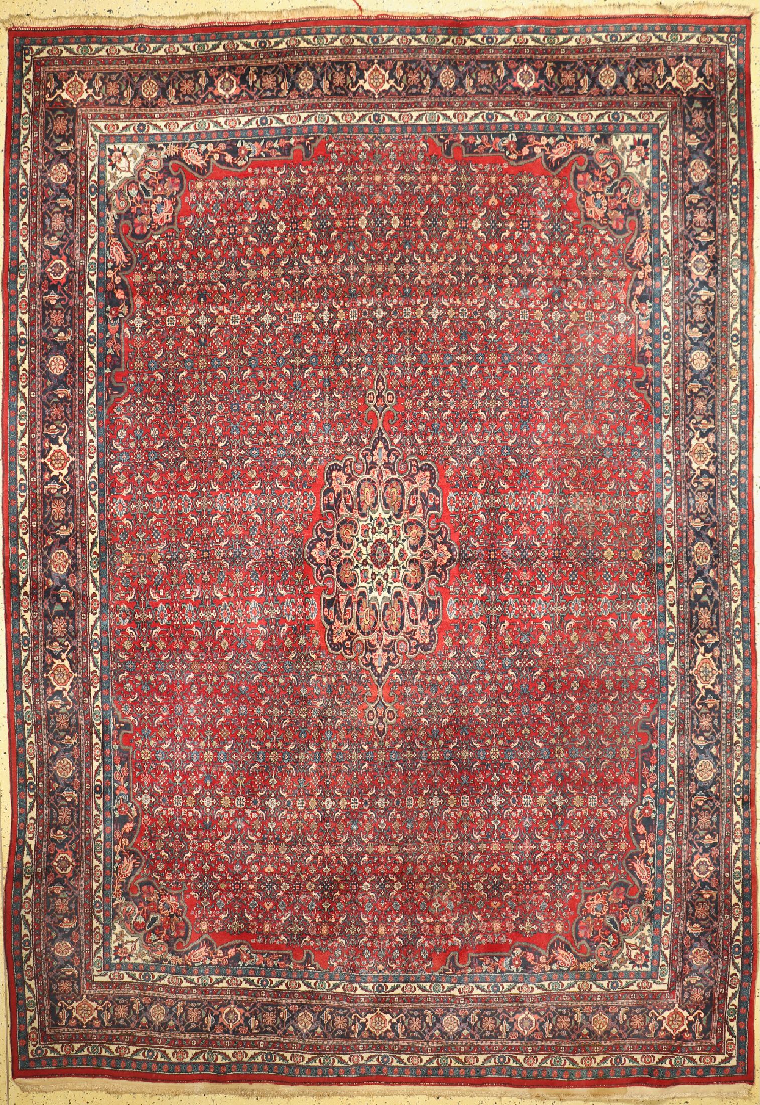 Bidjar alt, Persien, um 1960, Wolle auf Baumwolle, ca. 380 x 265 cm, EHZ: 3