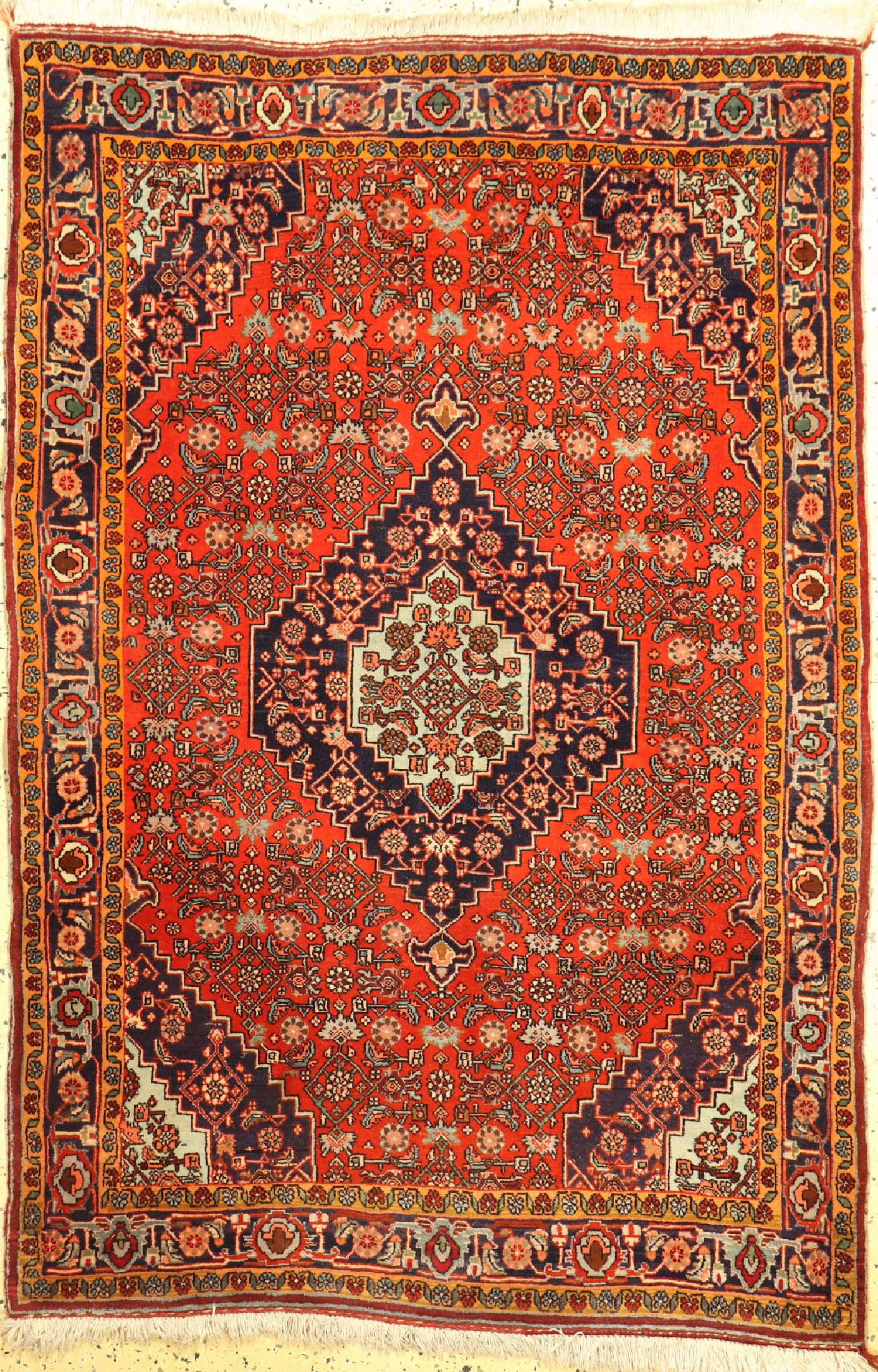 Bidjar alt, Persien, um 1960, Wolle auf Baumwolle, ca. 175 x 117 cm, EHZ: 1-2