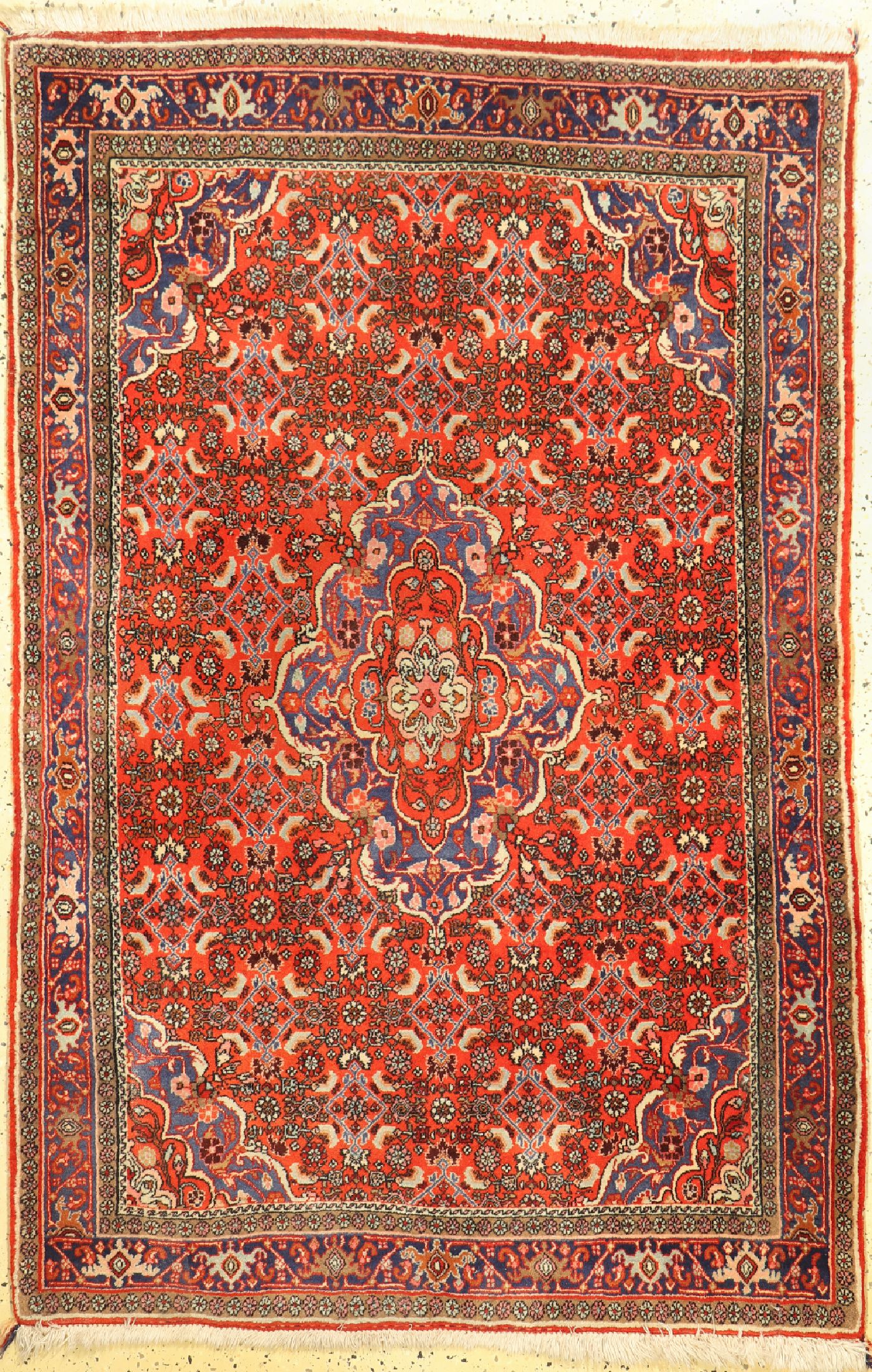 Bidjar alt, Persien, ca. 50 Jahre, Wolle auf Baumwolle, ca. 175 x 118 cm, EHZ: 1-2