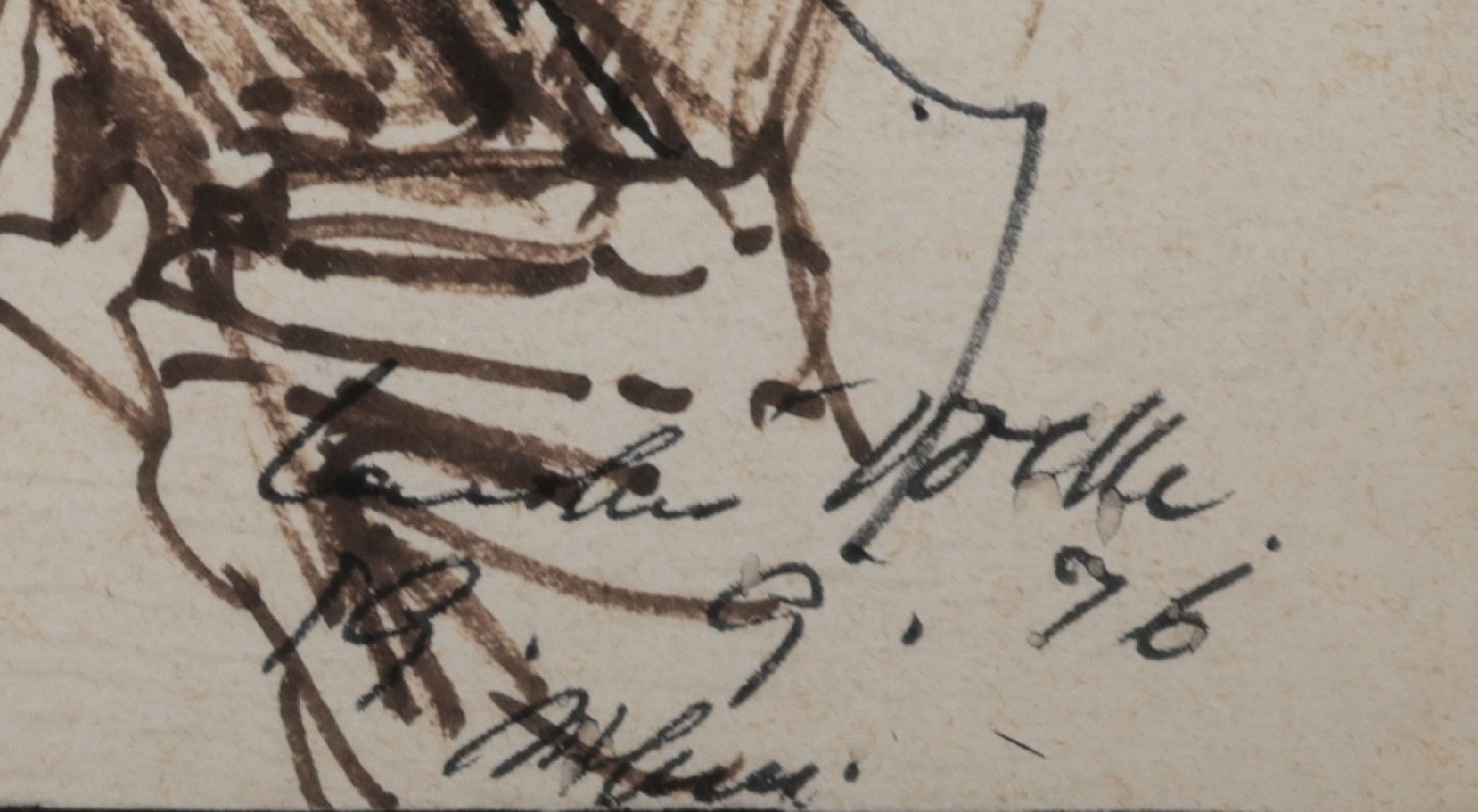 Detail f: Carolus Vocke, 1899 Heilbronn - 1979 Mannheim, Aquarell und 11 Skizzen, meist signiert: Aquarell, Sommerlandschaft, signiert und dat. 76, ca. 40 x 55 ...