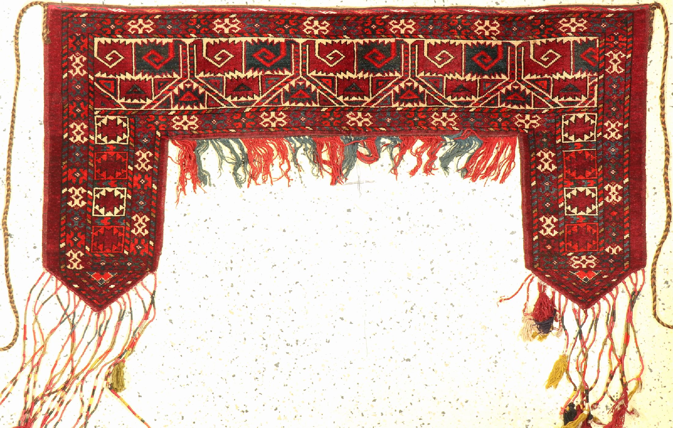 Ersari Kapunuk, Turkmenistan, um 1940/1950,Wolle auf Wolle, ca. 149 x 76 cm, EHZ: 2