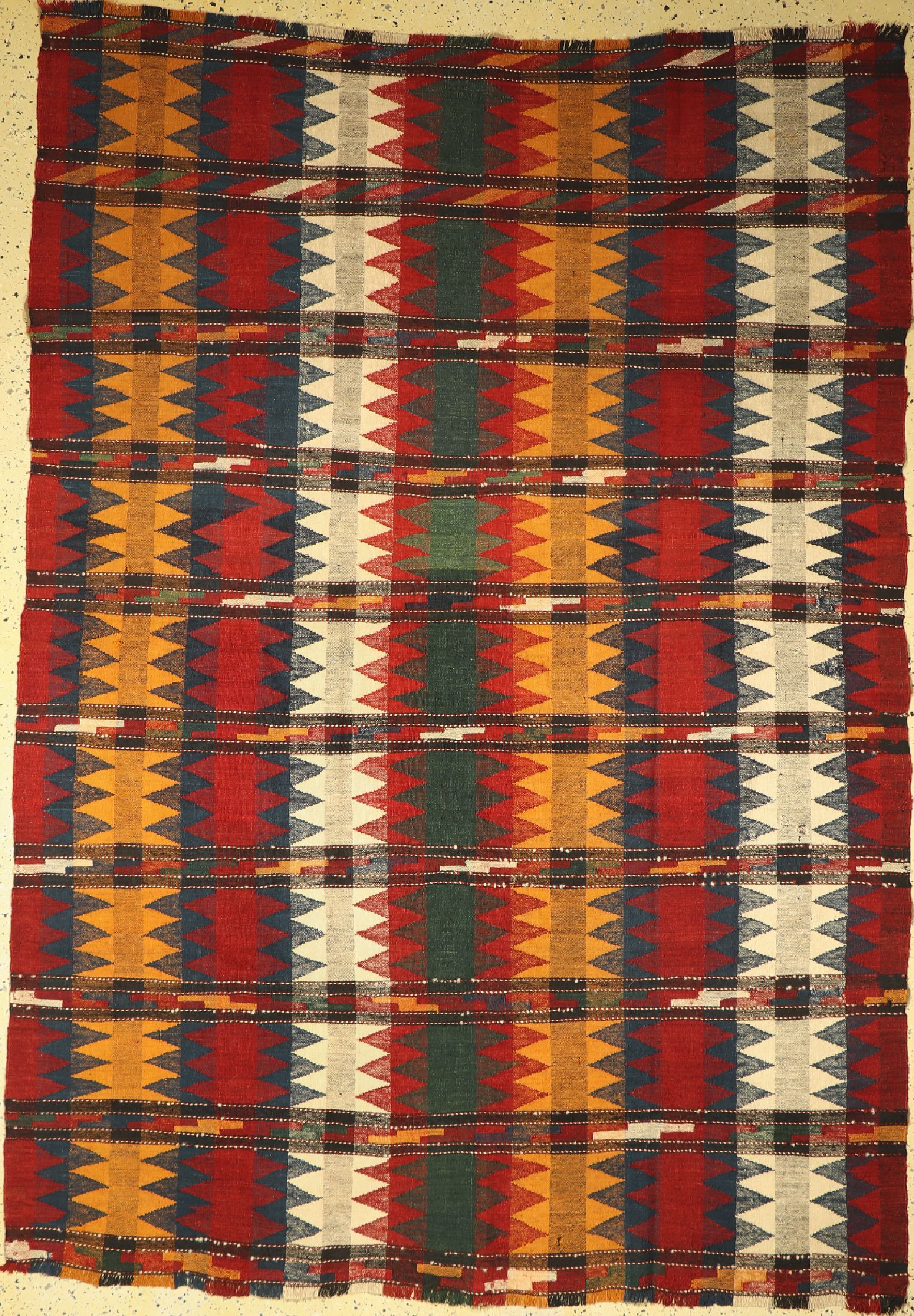 Ghaschgai Djajim, Persien, um 1930, Wolle auf Wolle, ca. 277 x 195 cm, EHZ: 2