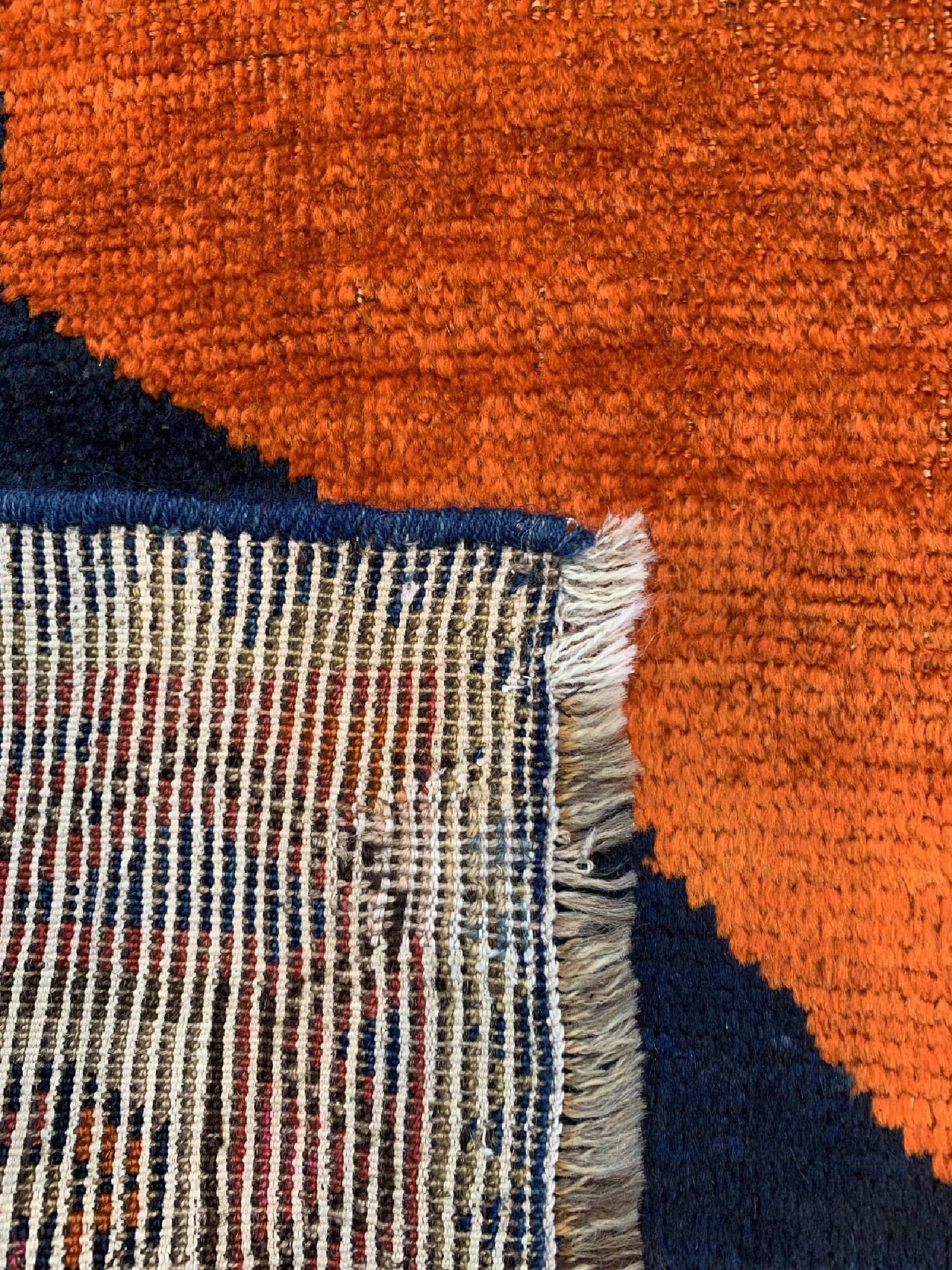 Detail d: Ghaschgai Gabbeh, Persien, um 1900, Wolle auf Wolle, ca. 245 x 116 cm, EHZ: 3