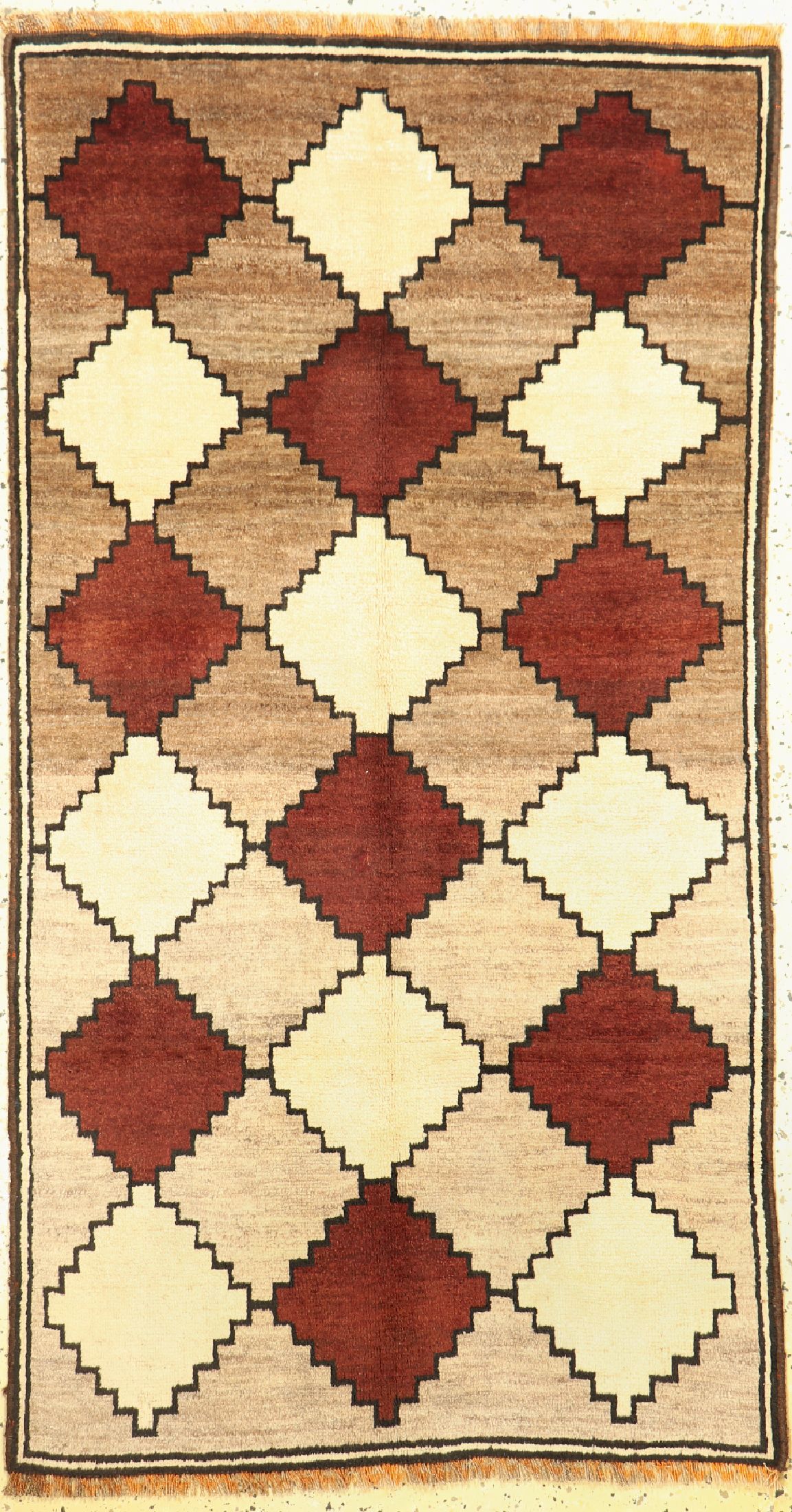 Ghaschgai Gabbeh, Persien, um 1950, Wolle auf Wolle, ca. 170 x 91 cm, EHZ: 2