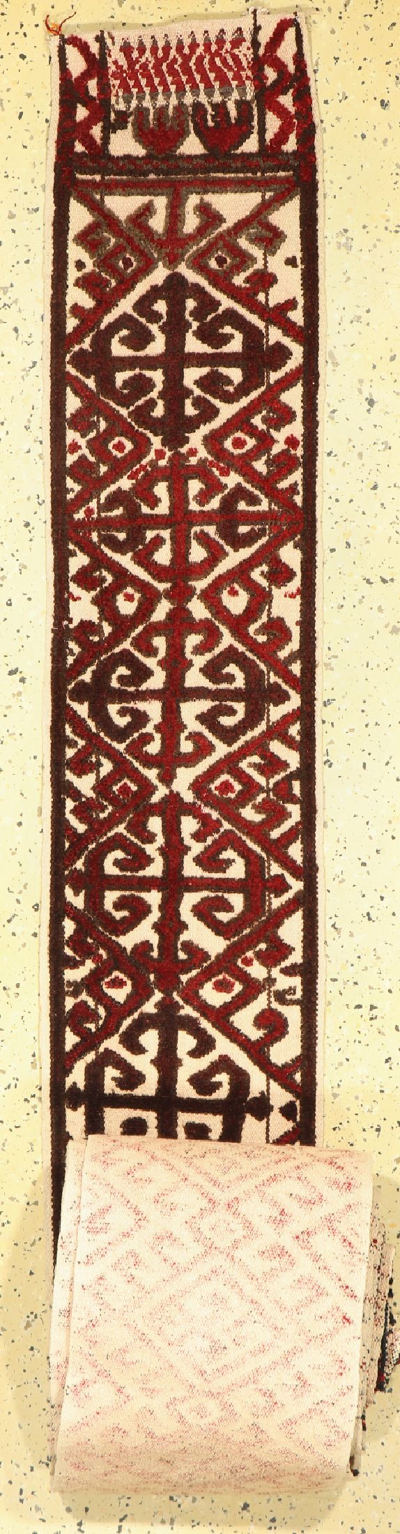 Zeltband, Uzbekistan, um 1950, Wolle auf Wolle, ca. 1455 x 33 cm, EHZ: 1-2