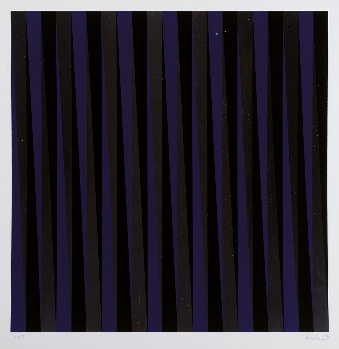 Horst Lerche, 1938 Hamburg-2017 Jüchen, 4 Farbserigraphien, je ohne Titel, minimalistische Kompositionen, Ed. 18/50, 14/25, 24/60, 20/50, je ...