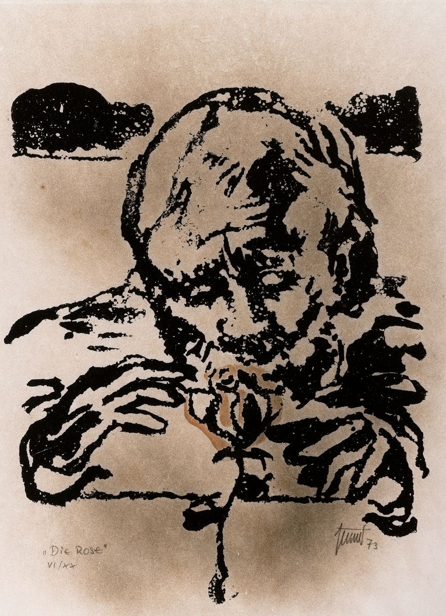 Detail a: Georg Günther Zeuner, 1923 Dresden-2011 Speyer, Konvolut aus 5 Lithographien: zwei Liegende, von 1978, ca. 39x28cm, PP, u.Gl., R. ca. 51x41cm; Hl. ...