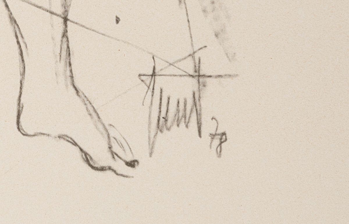 Detail e: Georg Günther Zeuner, 1923 Dresden-2011 Speyer, Konvolut aus 5 Lithographien: zwei Liegende, von 1978, ca. 39x28cm, PP, u.Gl., R. ca. 51x41cm; Hl. ...