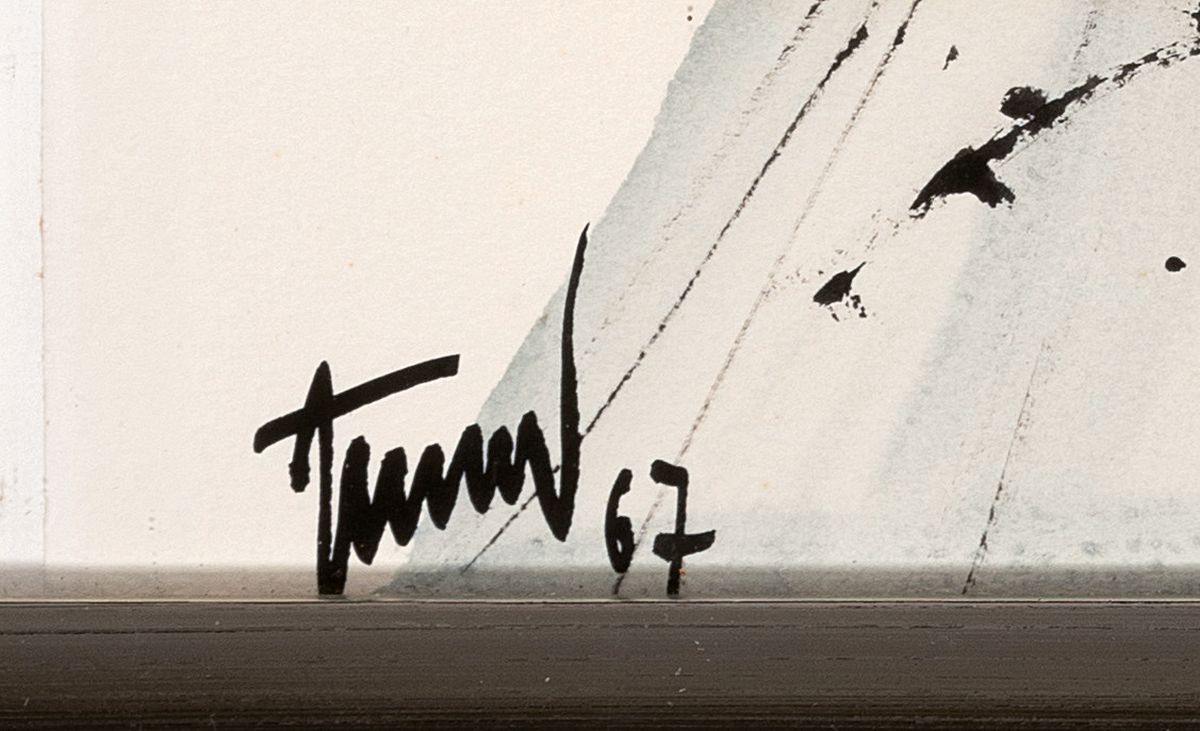 Detail b: Georg Günther Zeuner, 1923 Dresden-2011 Speyer, 2 Gouachen mit italienischen Ansichten, beide handsign. und dat. 67 bzw. 70, eines betitelt ...