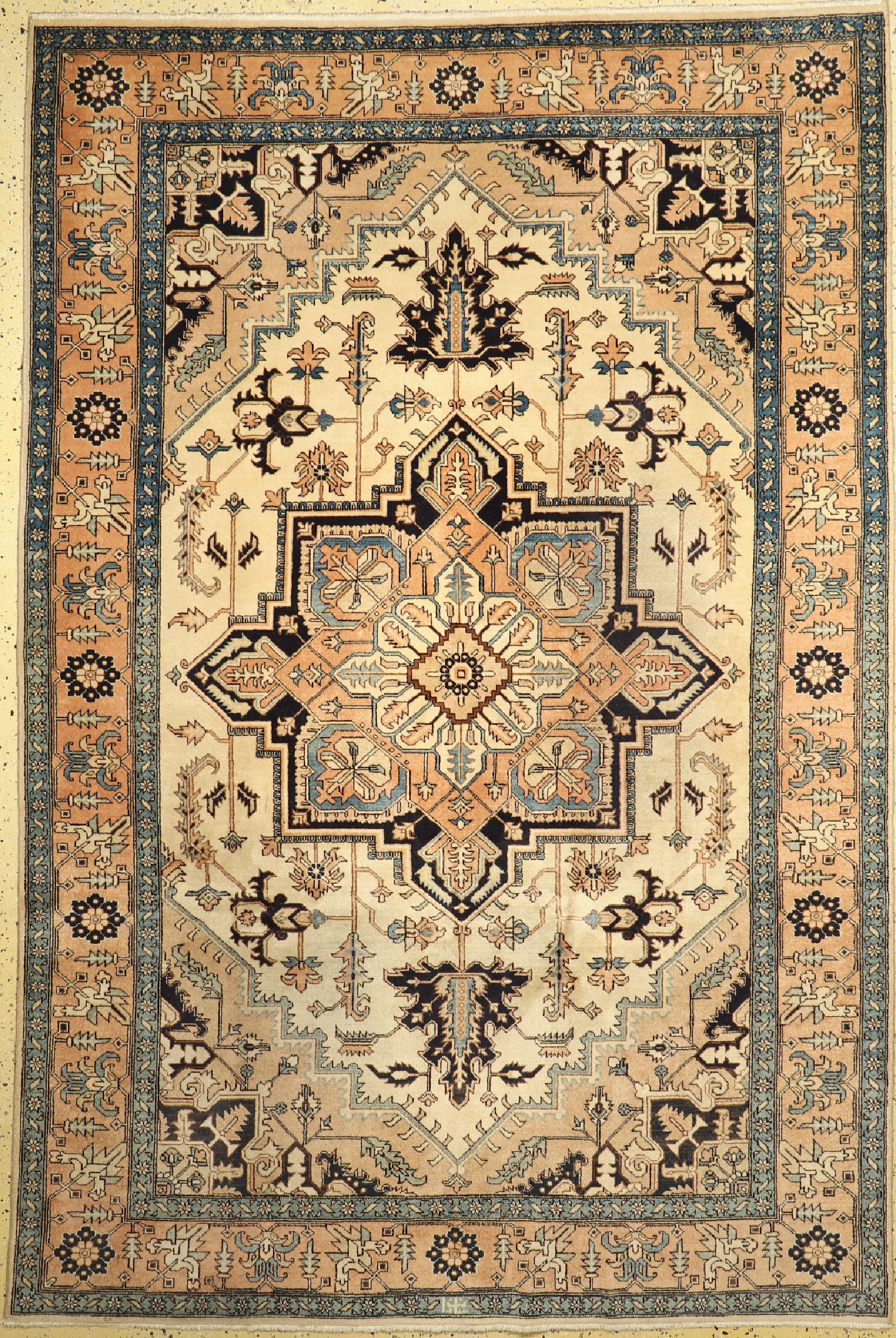 Azeri alt, Azerbaijan, ca. 40 Jahre, Wolle auf Baumwolle, ca. 295 x 196 cm, EHZ: 1-2