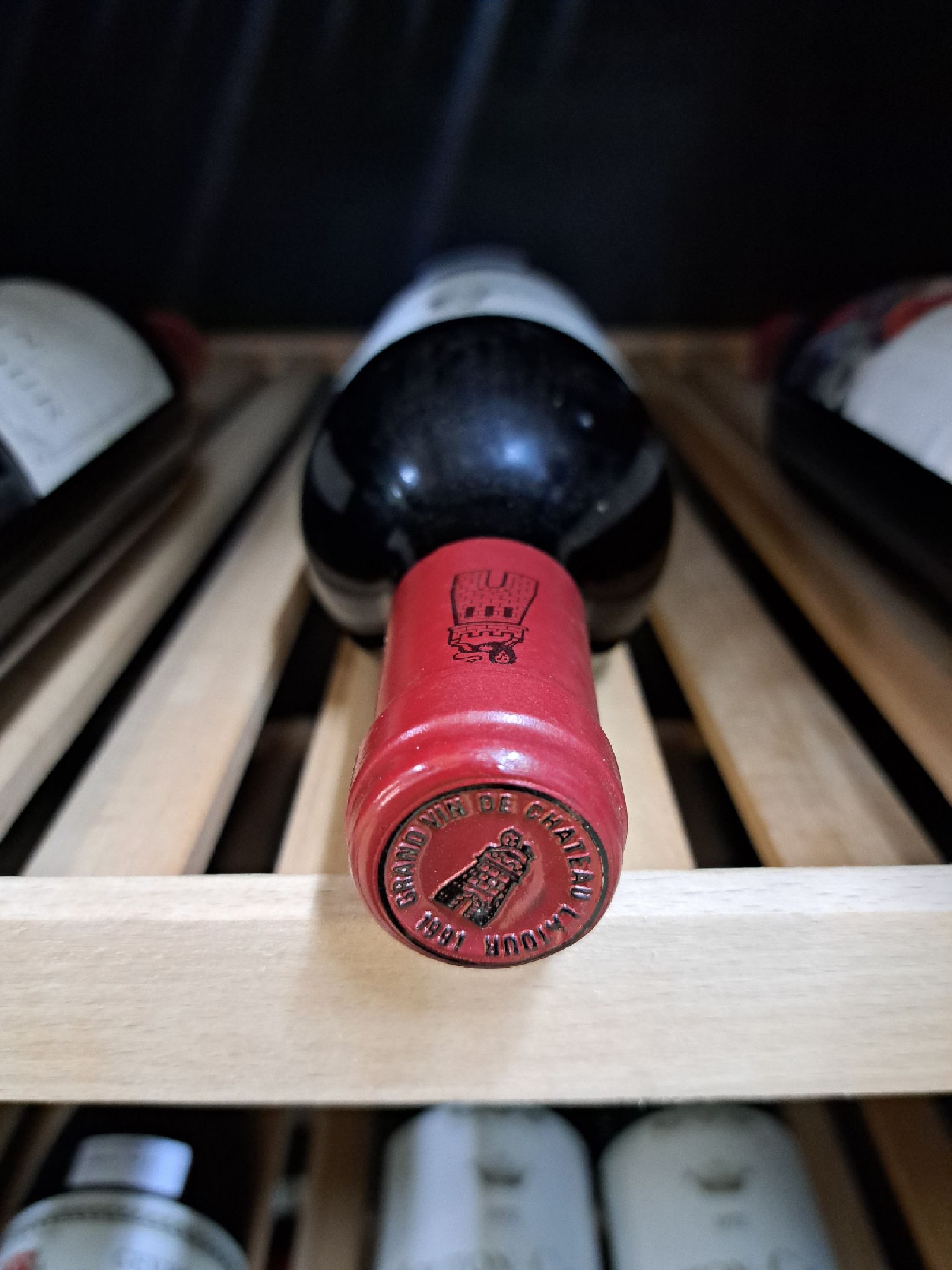 Detail a: 1 Flasche 1991 Grand Vin de Chateau Latour, Pauillac, ca. 750ml, 12,5% Vol., Into Neck/High Fill, 89 Parker-Punkte
