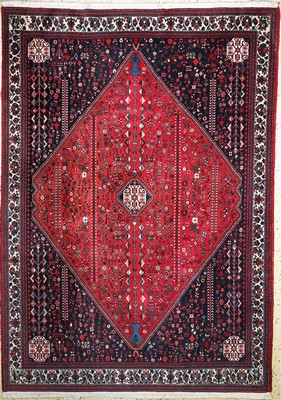 Image 26648298 - Abadeh, Persia, approx. 50 years, wool on cotton, approx. 298 x 210 cm, condition: 2. Rugs, Carpets & Flatweaves