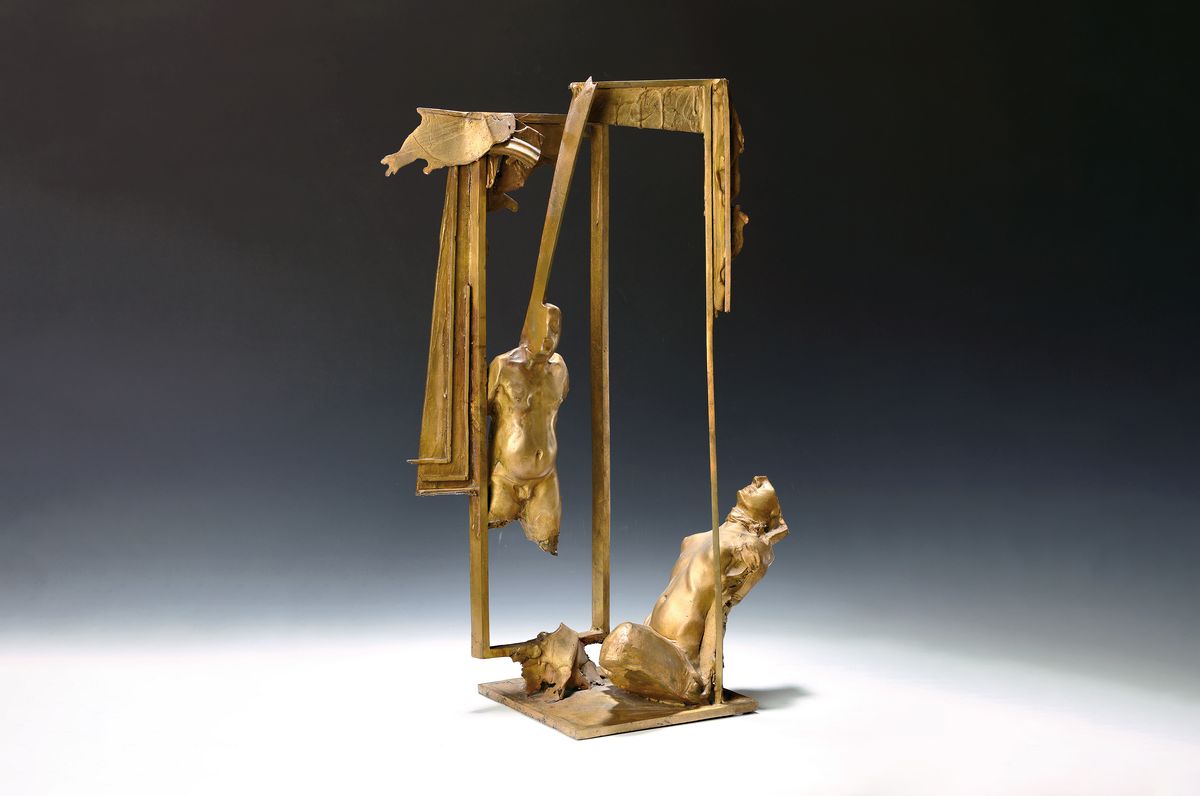 Ricardo Cordero, geb. 1942, "Autunno", Bronze von 1983, ca. 68x42x23cm, Unikat, Abgebildet auf Seite 88 des Buches Riccardo Cordero von ...