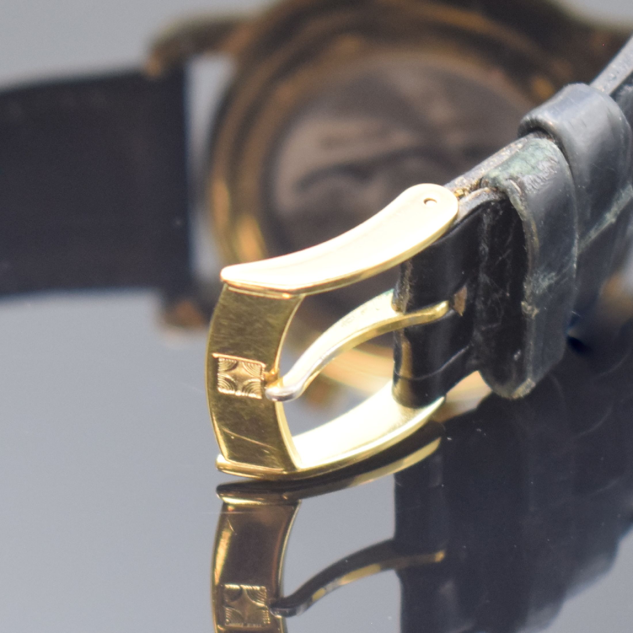 Detail b: ZENITH El Primero Schaltradchronograph mit Vollkalenderanzeige inklusive Mondphase Referenz 20-0230.410, Schweiz um 1993, Automatik, verg. Geh. inkl. ...