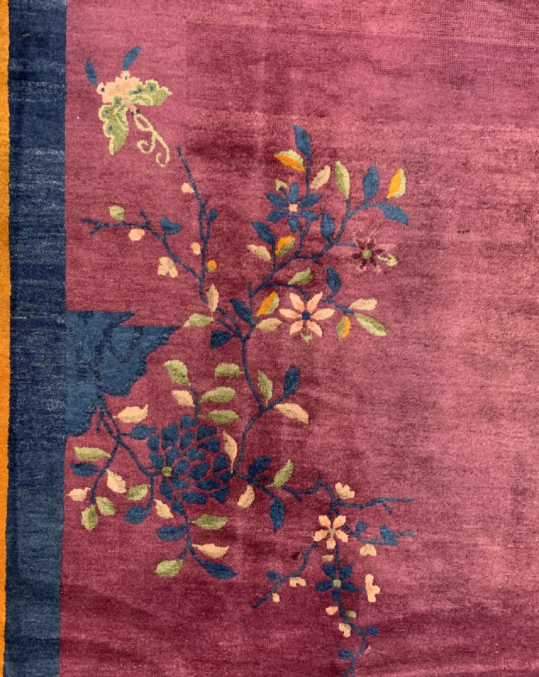 Detail c: Peking antik, China, um 1900, Wolle auf Baumwolle, ca. 351 x 275 cm, EHZ: 3