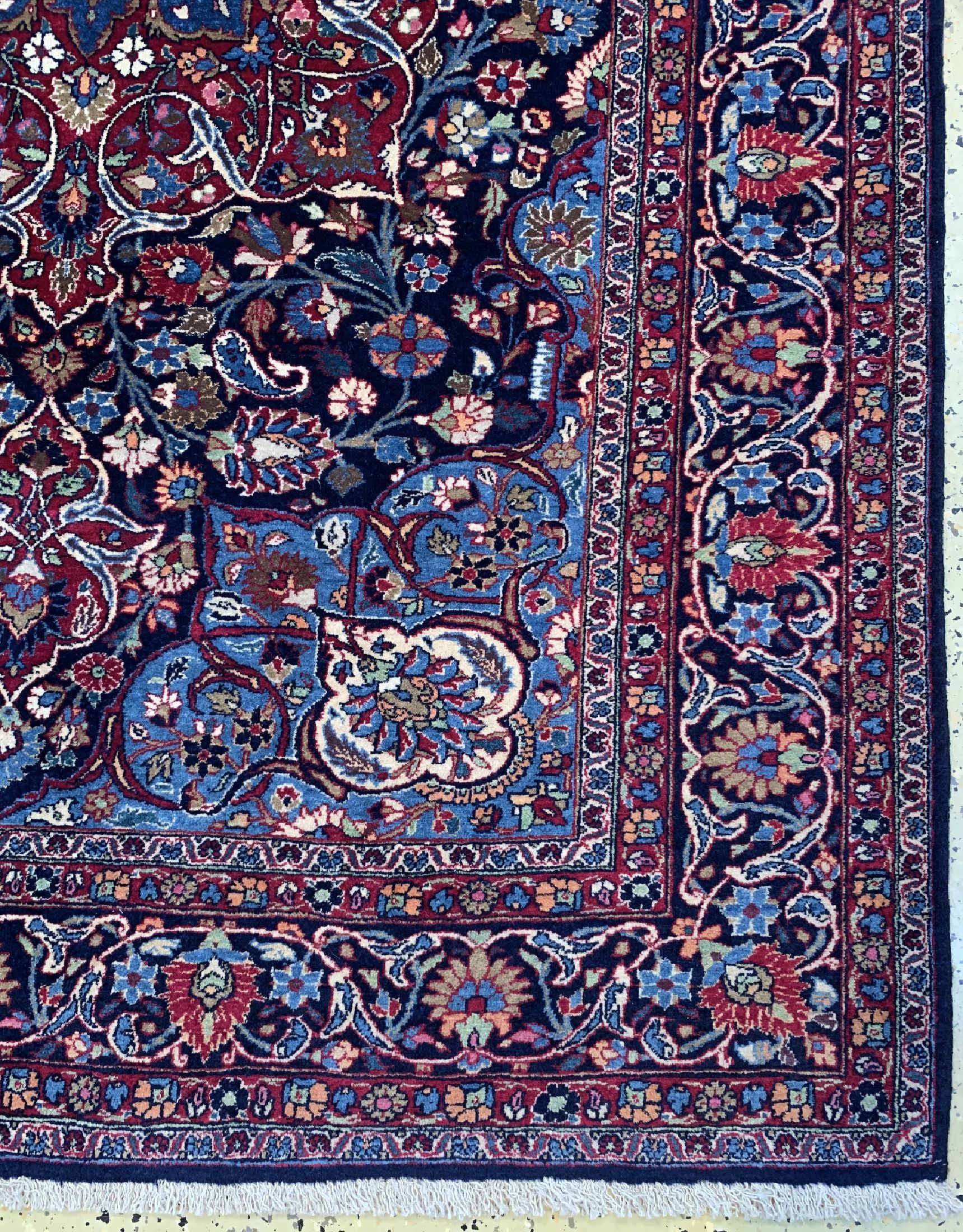 Detail a: Khorasan alt, Persien, um 1950, Wolle auf Baumwolle, ca. 211 x 144 cm, gereinigt, EHZ: 1-2