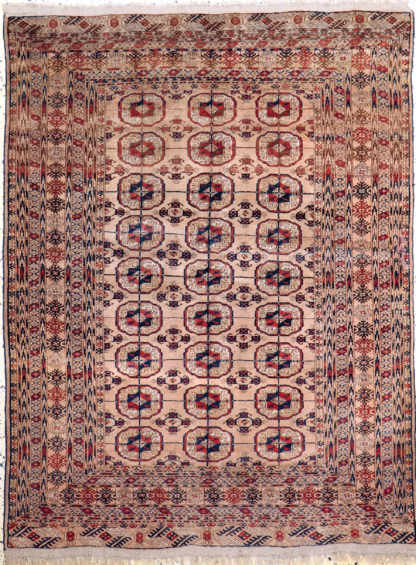 Buchara alt, Rußland, um 1940, Wolle auf Wolle, ca. 180 x 133 cm, EHZ: 2
