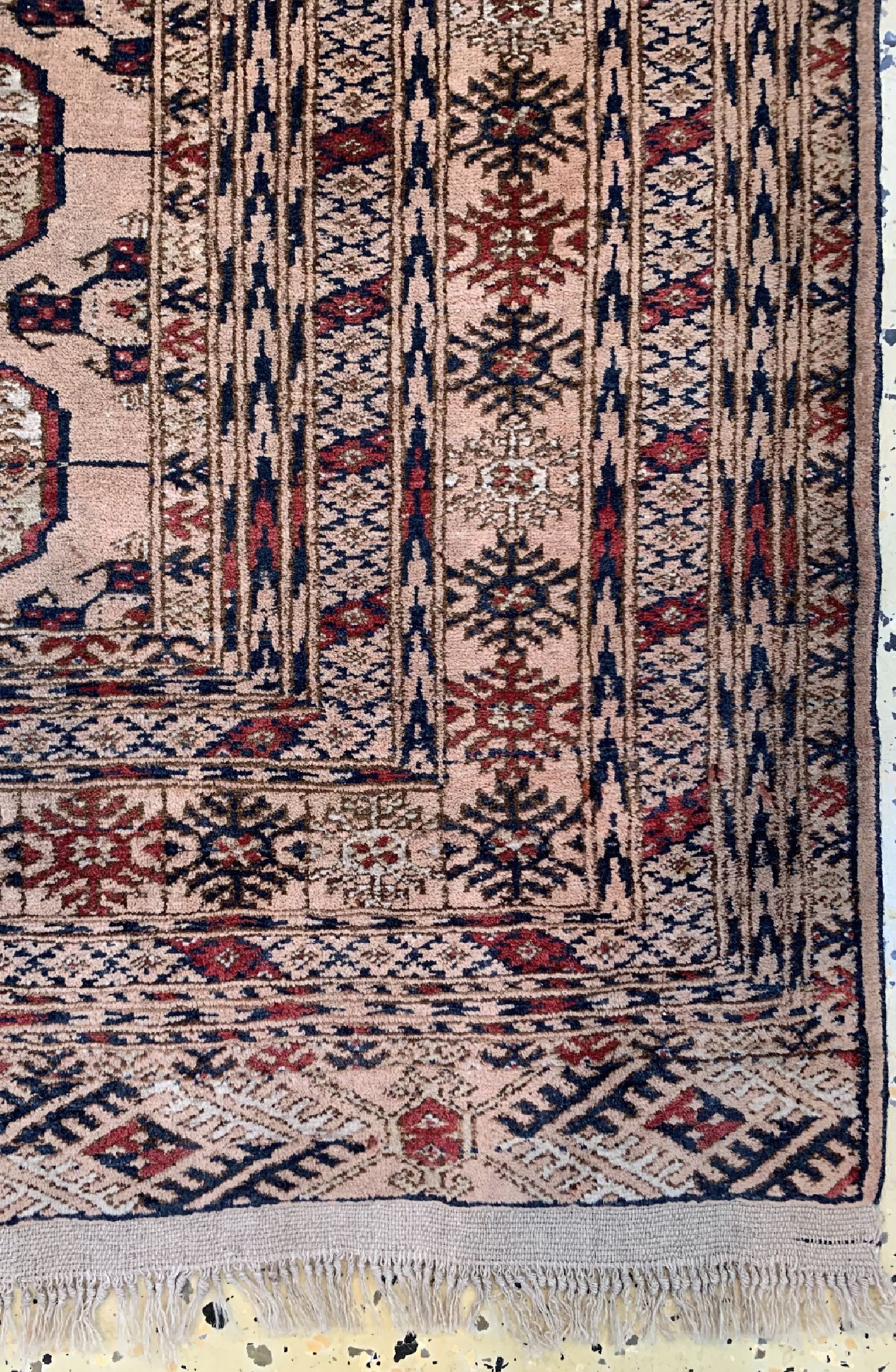 Detail a: Buchara alt, Rußland, um 1940, Wolle auf Wolle, ca. 180 x 133 cm, EHZ: 2