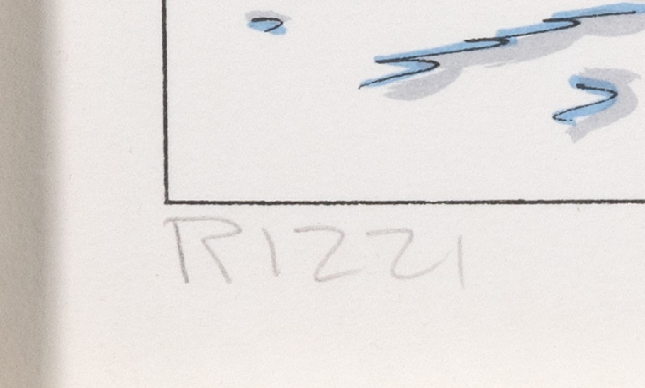 Detail a: James Rizzi, 1950-2011 New York, That golden Moment, dreidimensionale Farblithographie von 1998, handsign. und num. 255/350, ca. 19x26cm, PP, u.Gl., ...