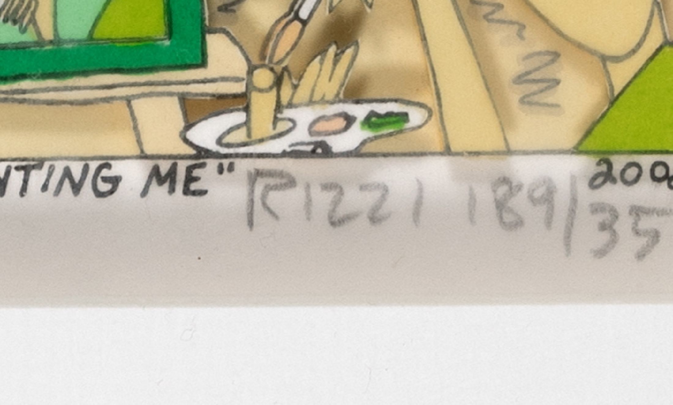 Detail a: James Rizzi, 1950-2011 New York, 6 kleine dreidimensionale Farblithographien von 2002, alle handsign. und num. aus 350er Auflage, je ca. 5x7.5cm, PP, ...