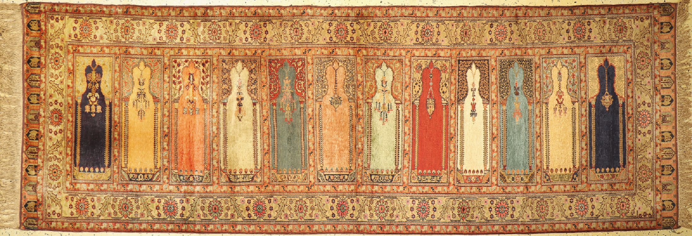 Kayseri Saf Flosch, Türkei, um 1940/1950, Baumwolle, ca. 300 x 105 cm, EHZ: 2