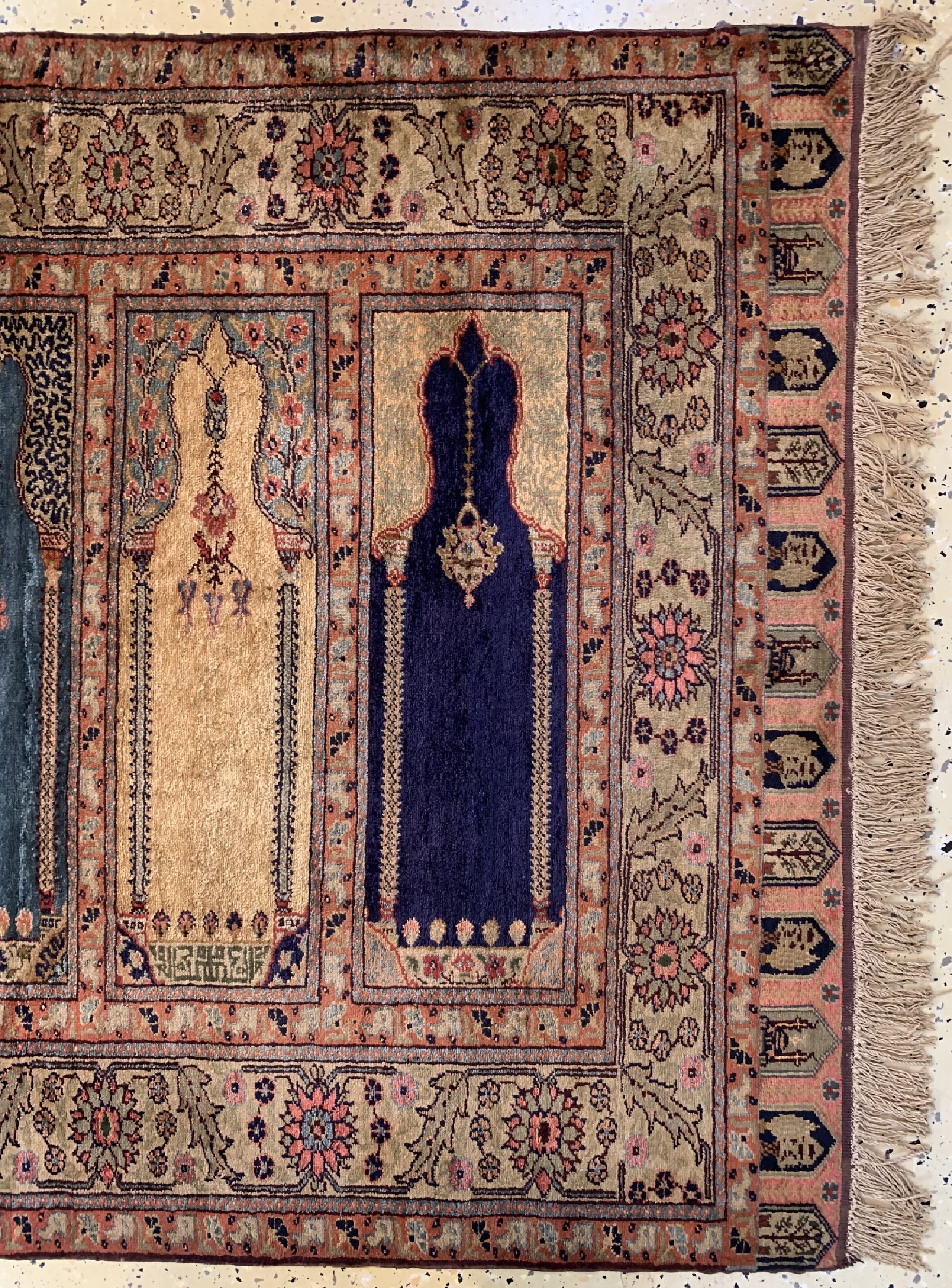 Detail a: Kayseri Saf Flosch, Türkei, um 1940/1950, Baumwolle, ca. 300 x 105 cm, EHZ: 2