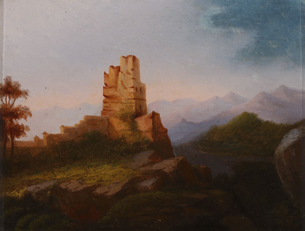 Zuschreibung: Carl Gustav Carus, 1789 Leipzig-1869 Dresden, studierte Medizin, Naturwissenschaften und Philosophie, autodidaktisches Studium der ...