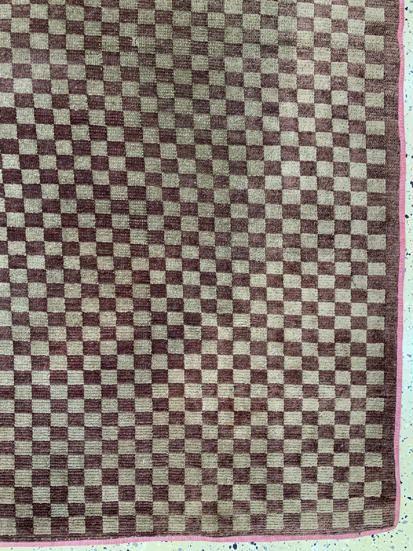 Detail b: Tibet antik, um 1900, Wolle auf Baumwolle, ca. 155 x 88 cm, EHZ: 3
